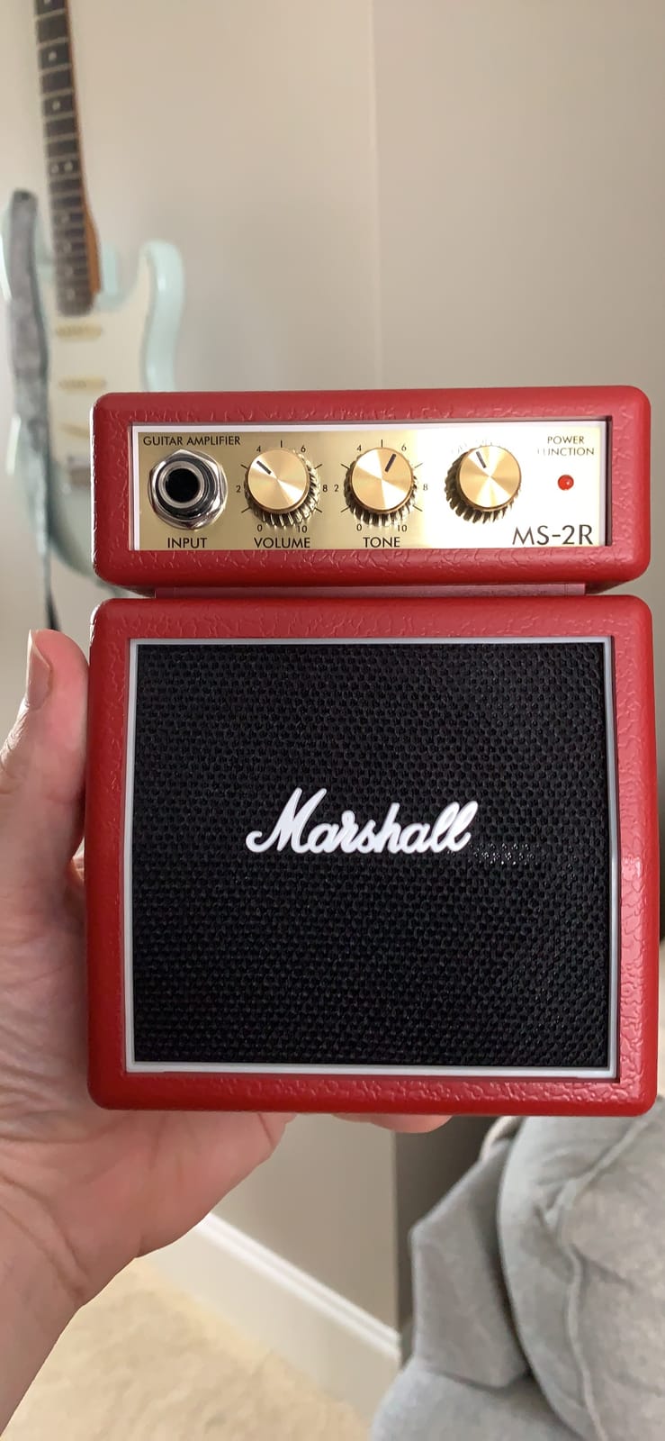 Marshall Mini Stack Series MS-2R Micro Guitar Amplifier customer photo 1
