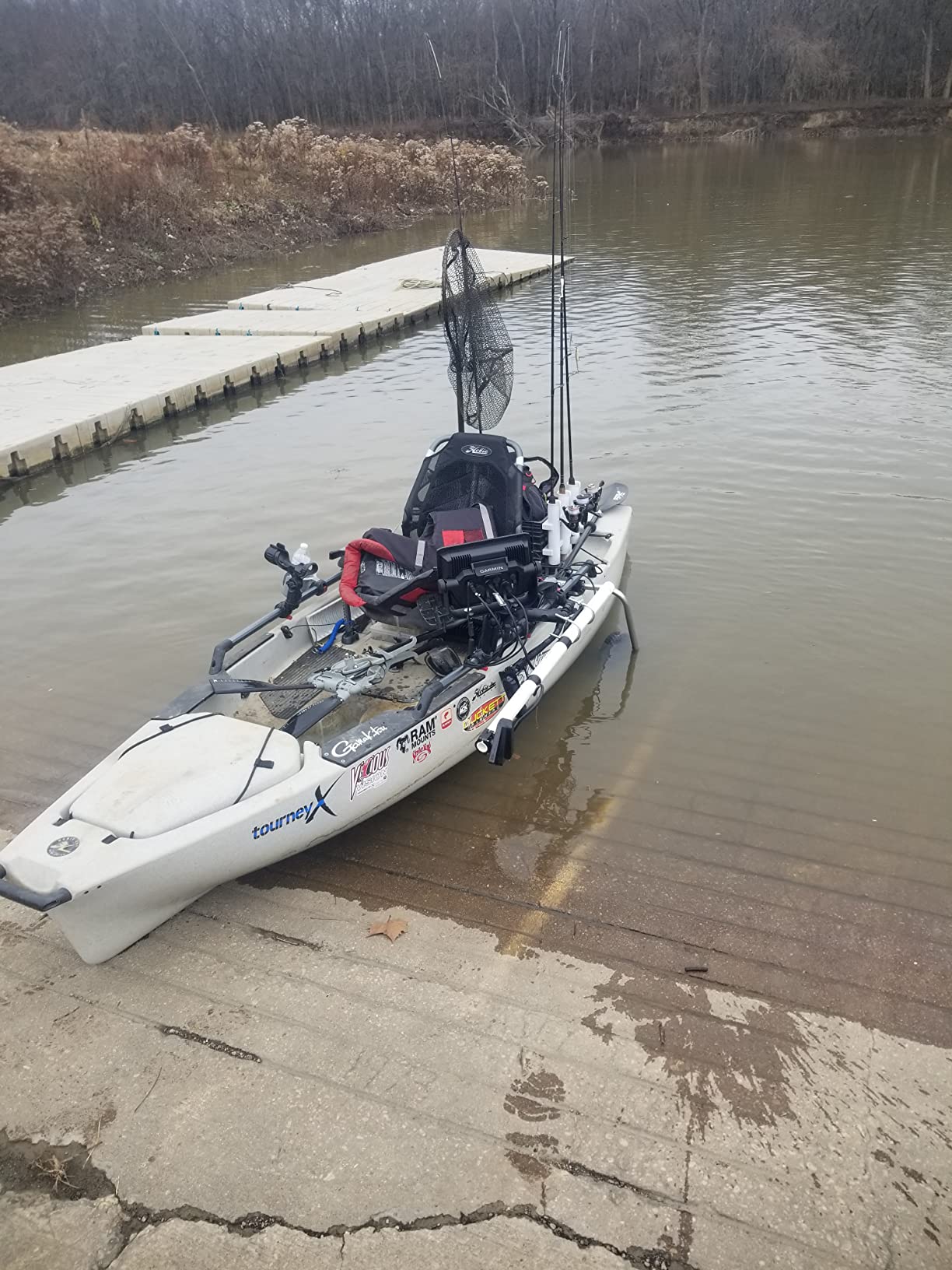 RAM MOUNTS Fish Finder and Marine Electronics Mount with Medium Arm customer photo 2