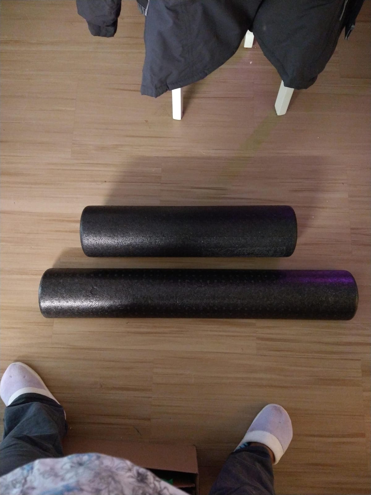 CanDo Black Composite High-Density Foam Rollers for Muscle Restoration Massage Therapy Sport Recovery and Physical Therapy 6