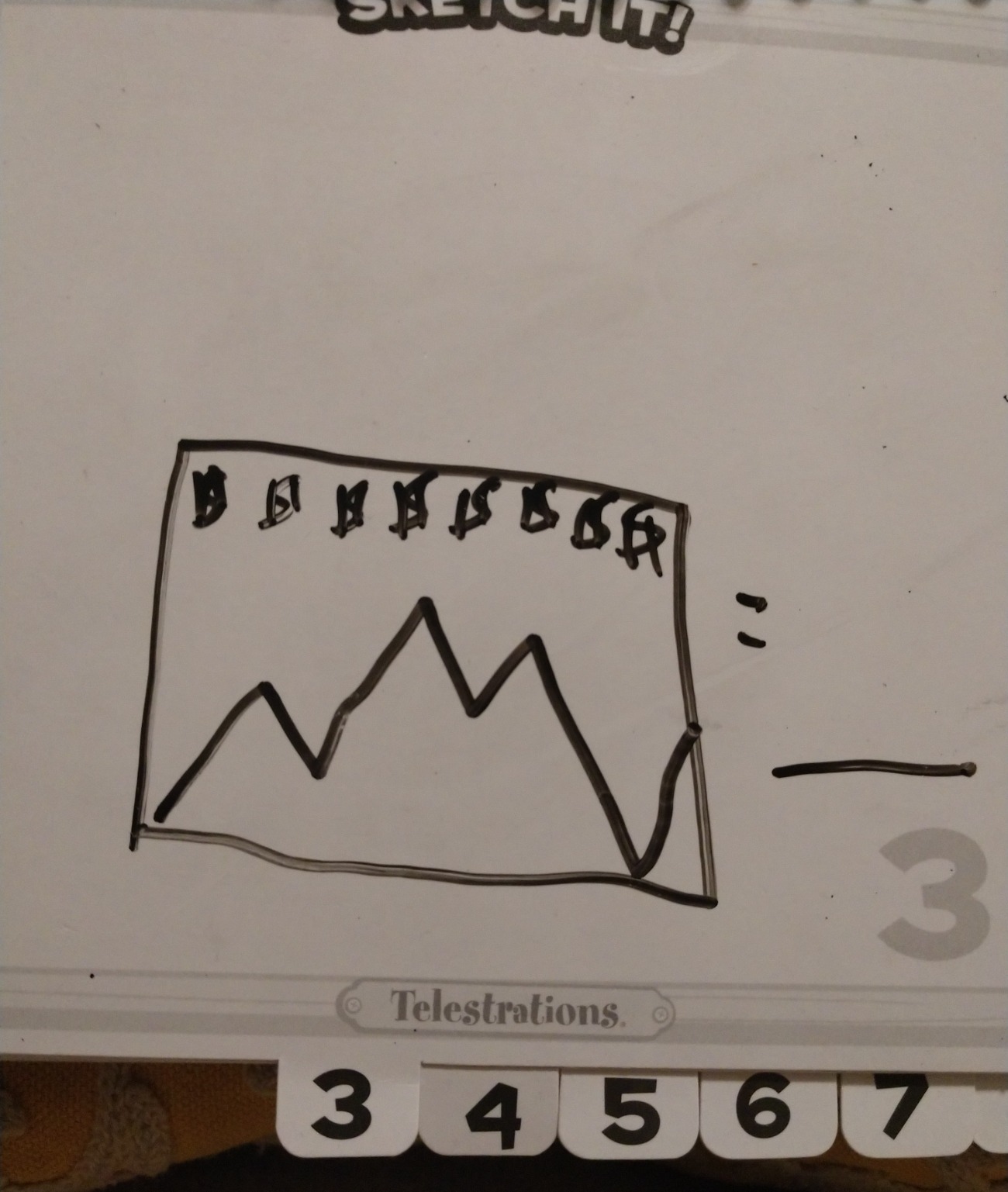 Telestrations Original 8-Player | Family Board Game | A Fun Family Game for Kids and Adults | Family Game Night Just Got Better | The Telephone Game Sketched Out | Ages 12+ customer photo 1