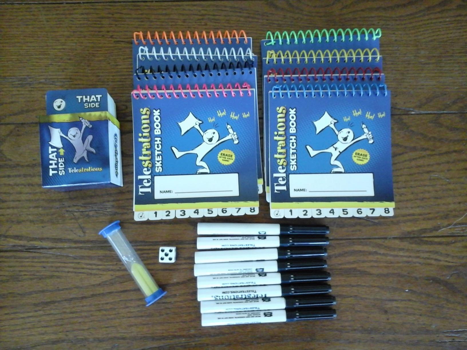 Telestrations Original 8-Player | Family Board Game | A Fun Family Game for Kids and Adults | Family Game Night Just Got Better | The Telephone Game Sketched Out | Ages 12+ customer photo 2