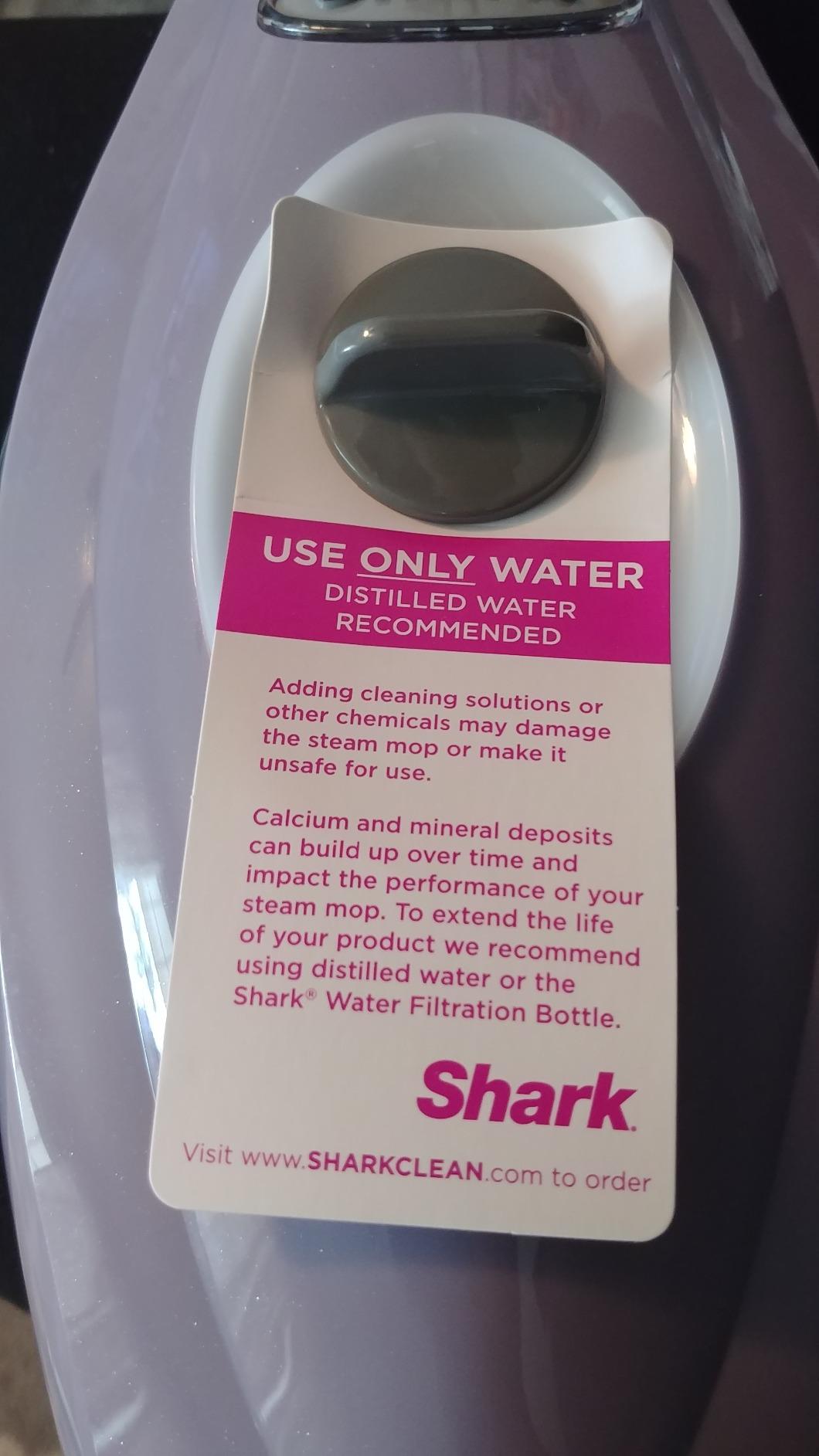 Shark Steam Pocket Mop with 2 Washable Double-sided Pads, Purple, S3501 customer photo 1