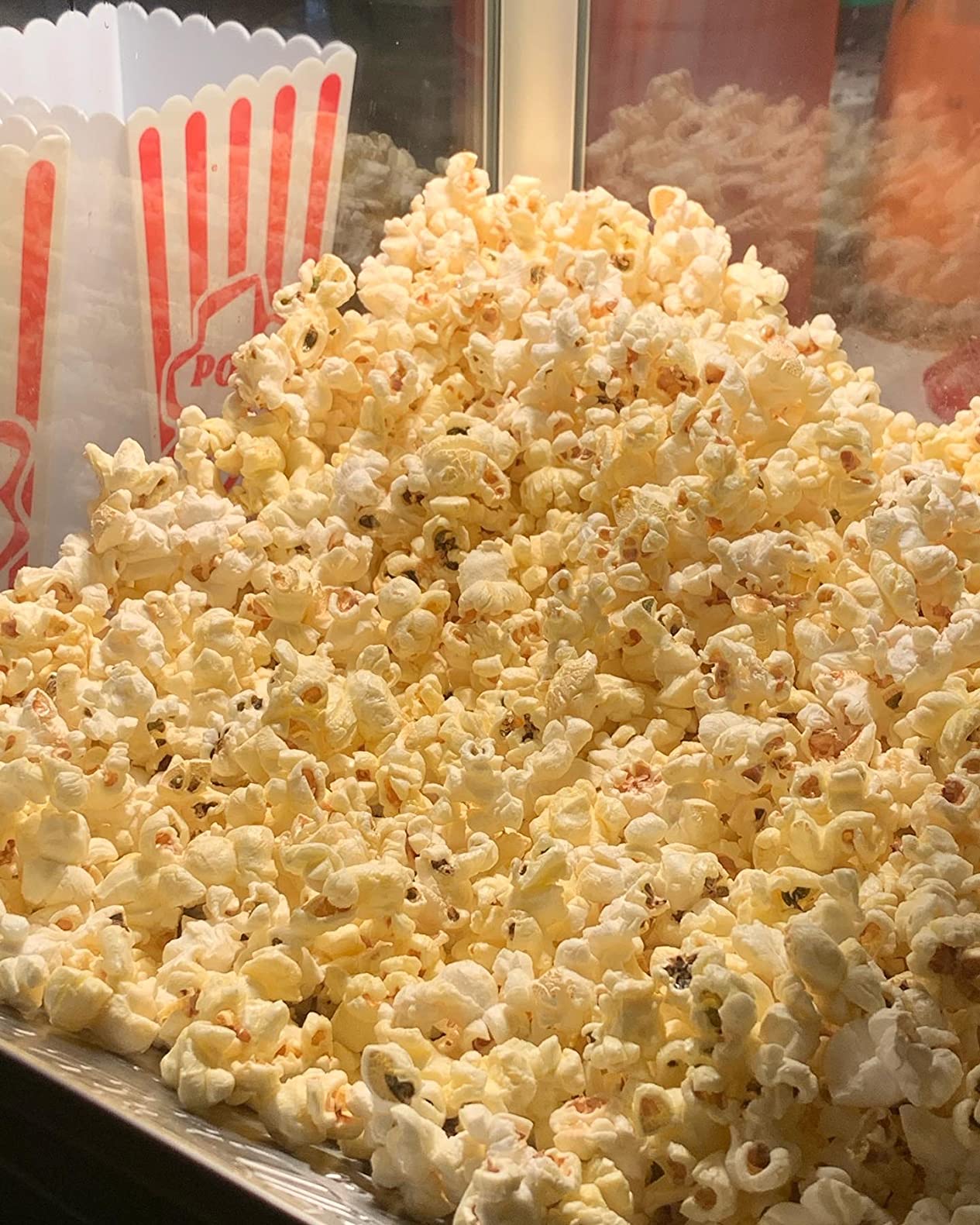 Great Northern Popcorn Foundation 8oz Popcorn Machine Cart on Wheels, Black customer photo 1