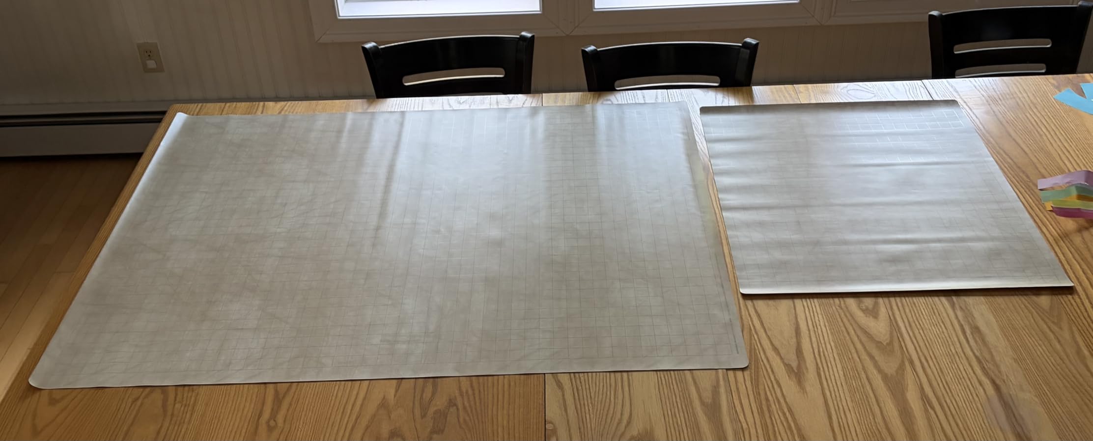 Chessex Megamat – Vinyl RPG Megamat – Smooth & Tough – 34.5 inches x 48 inches – Reversible 1-inch Squares & 1-inch Hexes – TTRPG RPG DND D&D Dungeons and Dragons,CHX97246 customer photo 2