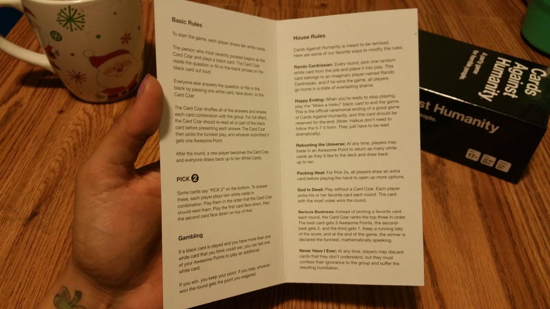Cards Against Humanity customer photo 2