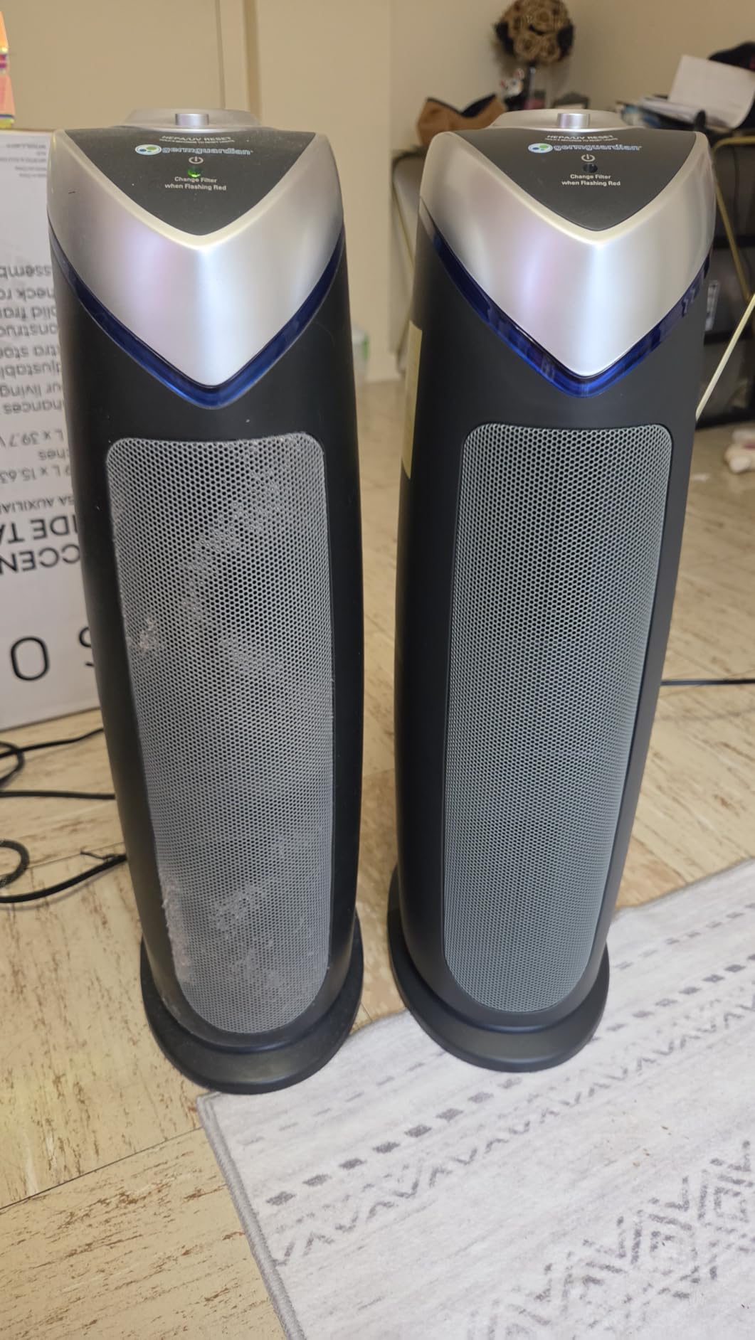 GermGuardian HEPA Air Purifier - Large Room Air Purifier for Bedroom, Office, Dorm, and Home - Filters Pet Dander, Dust, Pollen, Smoke, Scents - AC4825E - 22
