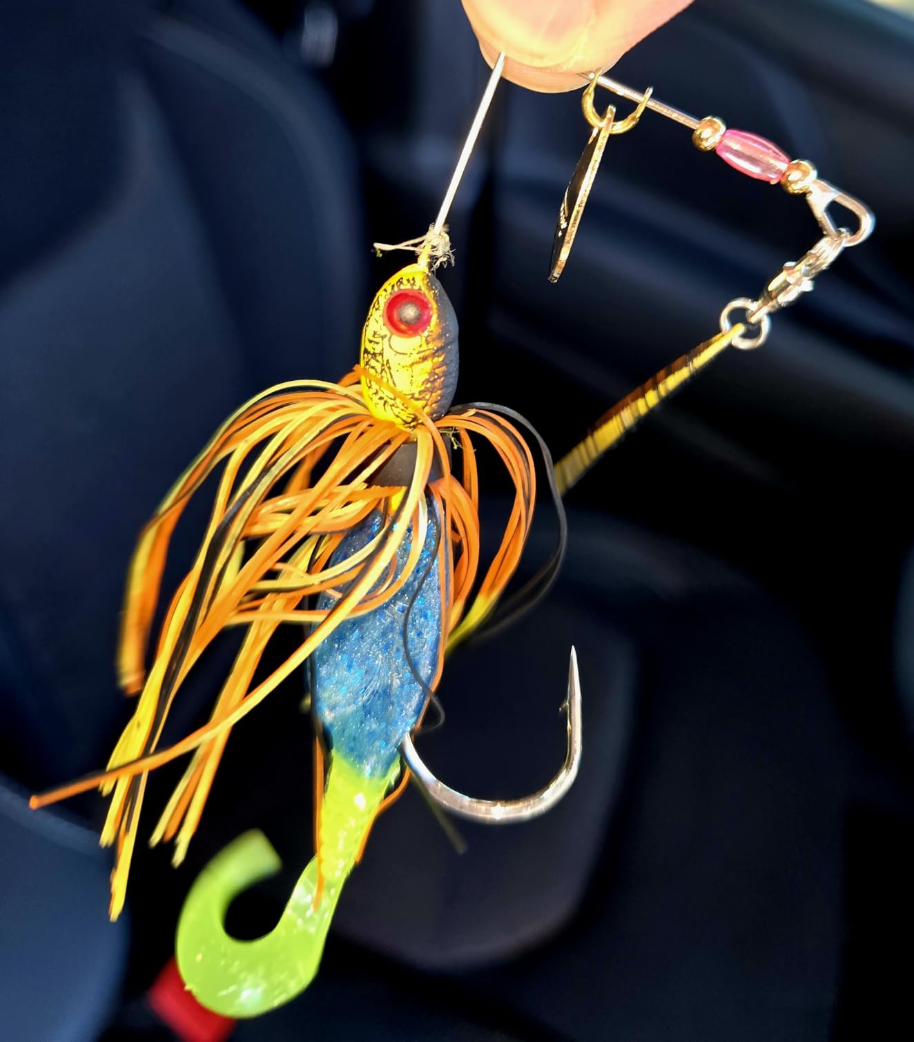 BOOYAH Pond Magic Small-Water Spinner-Bait Bass Fishing Lure customer photo 2