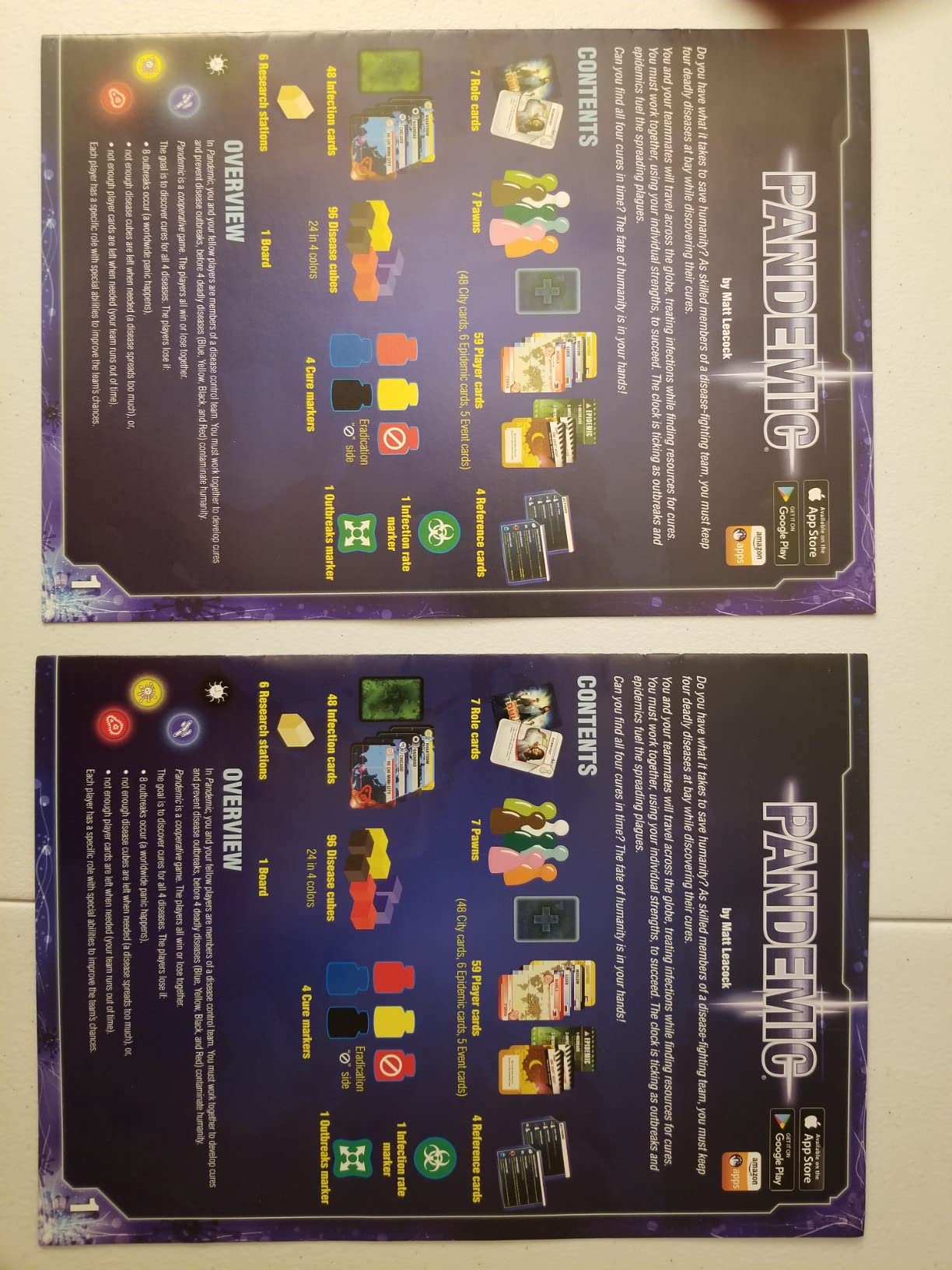 Pandemic Cooperative Strategy Board Game, 2-4 Players, 45-60 Min customer photo 1