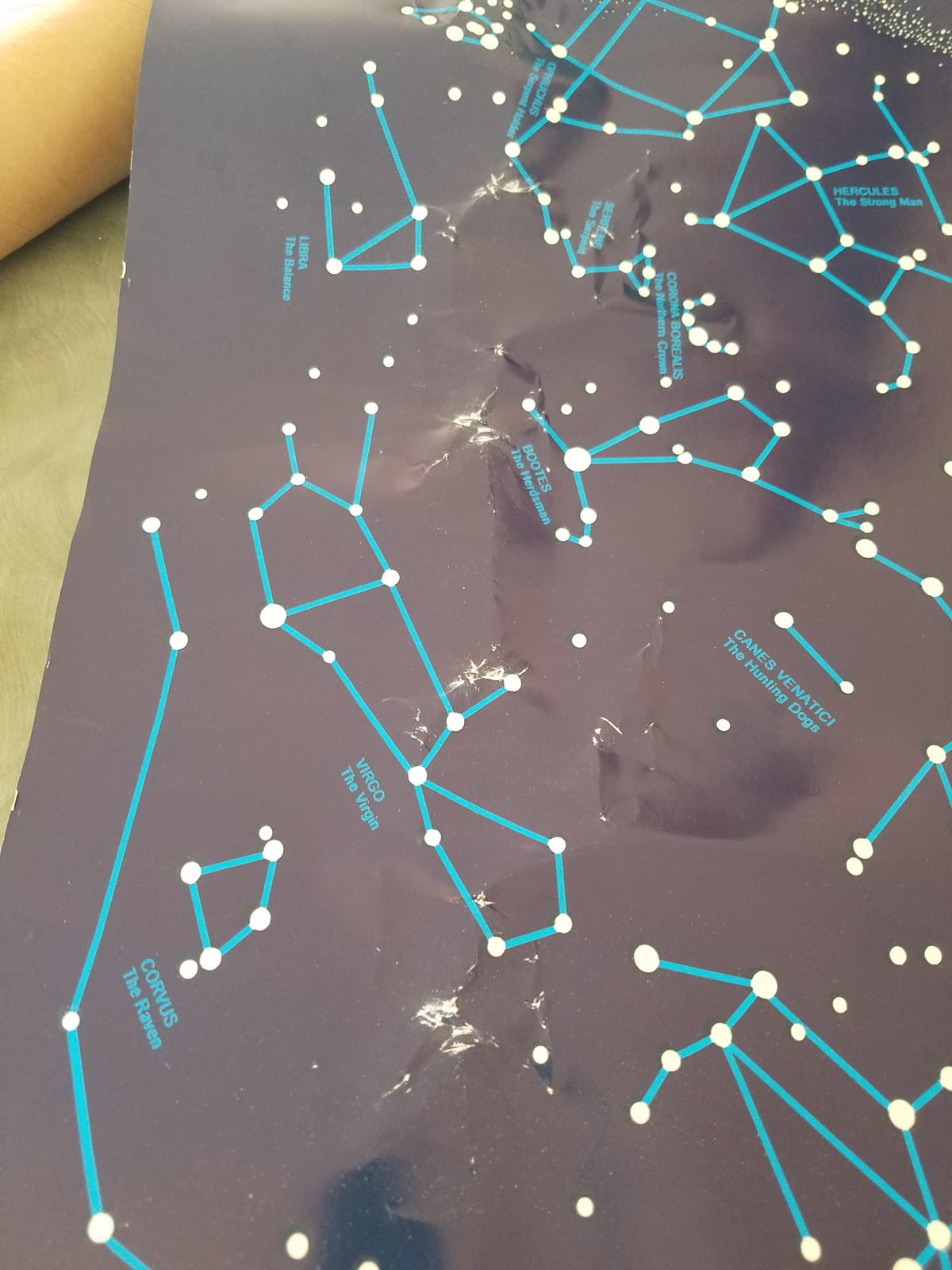 The Constellations Glow-in-The-Dark Star Map (Northern Hemisphere) customer photo 2