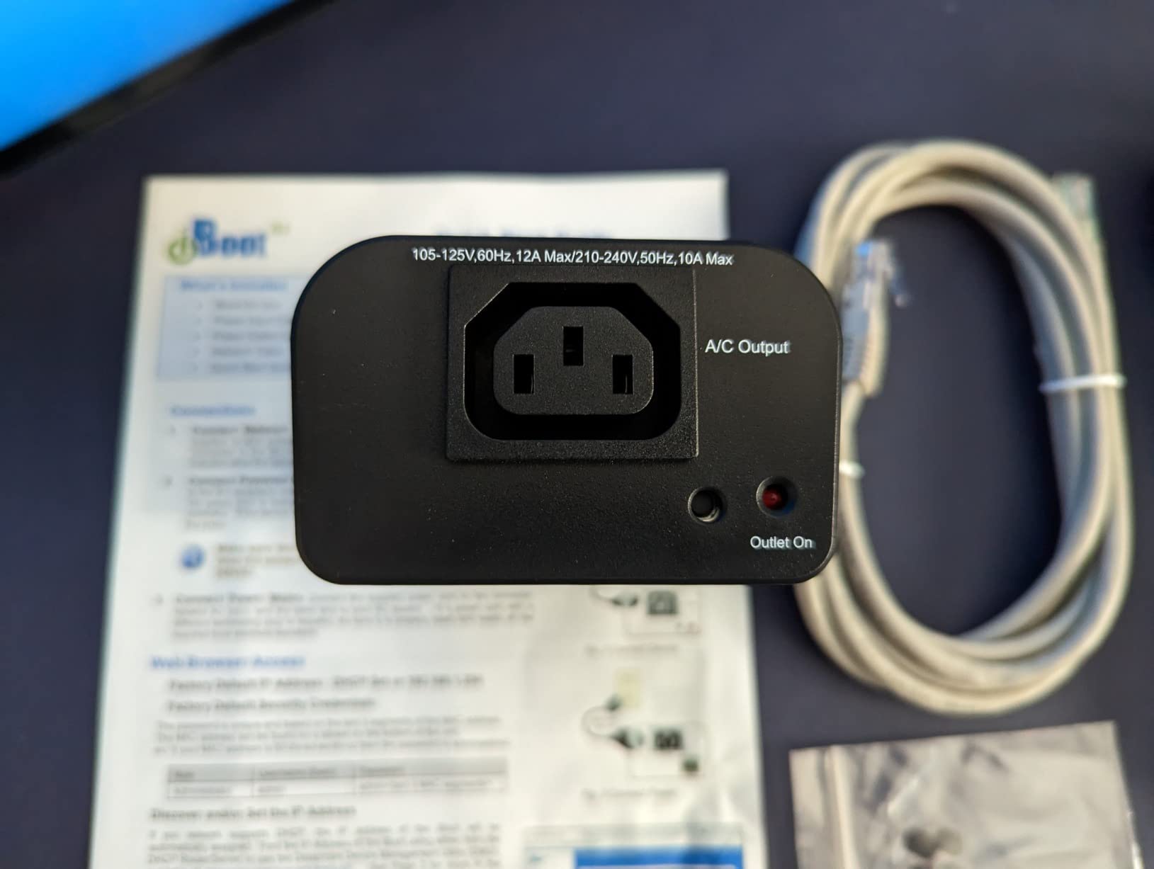 Dataprobe iBoot-G2 Basic Network Power Switch, 1 Outlet PDU, 110/220 VAC Operation, Remote Power Switch, Sophisticated Automation and Remote Rebooting, Smart Power Switch customer photo 2
