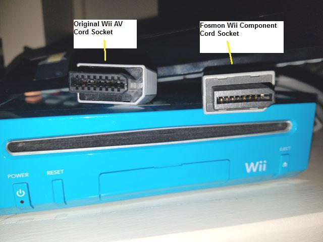 Fosmon Component HD AV Cable to HDTV EDTV for Nintendo Wii and Wii U customer photo 2