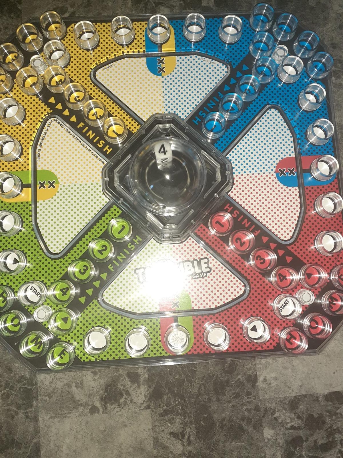 Hasbro Gaming Trouble Board Game for Kids Ages 5 and Up 2-4 Players customer photo 2