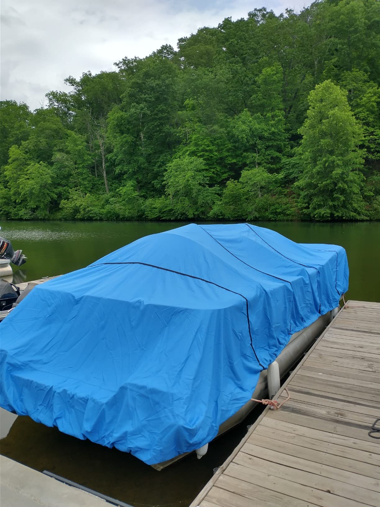 EmpireCovers Aqua Armor Pontoon Boat Covers: Fits 20ft to 24ft L x 104in W customer photo 1