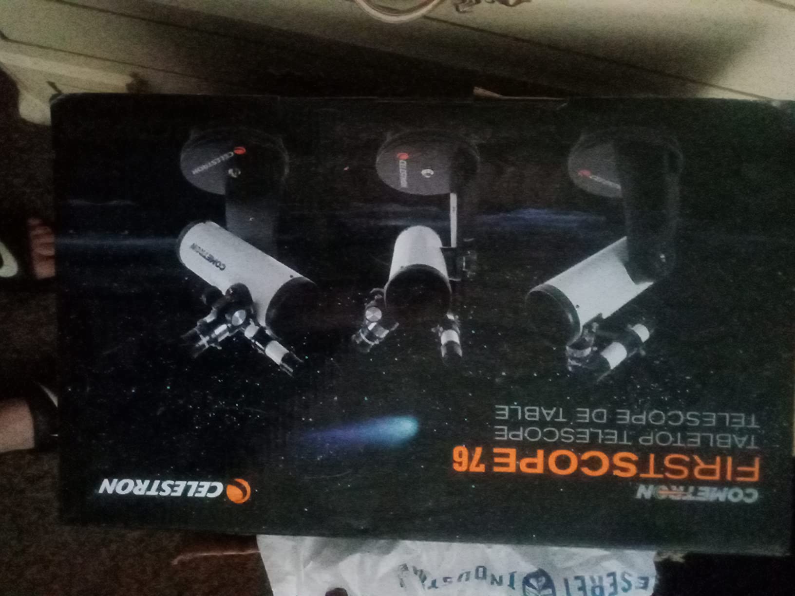 Celestron 21023 Cometron 76mm Firstscope, White customer photo 2