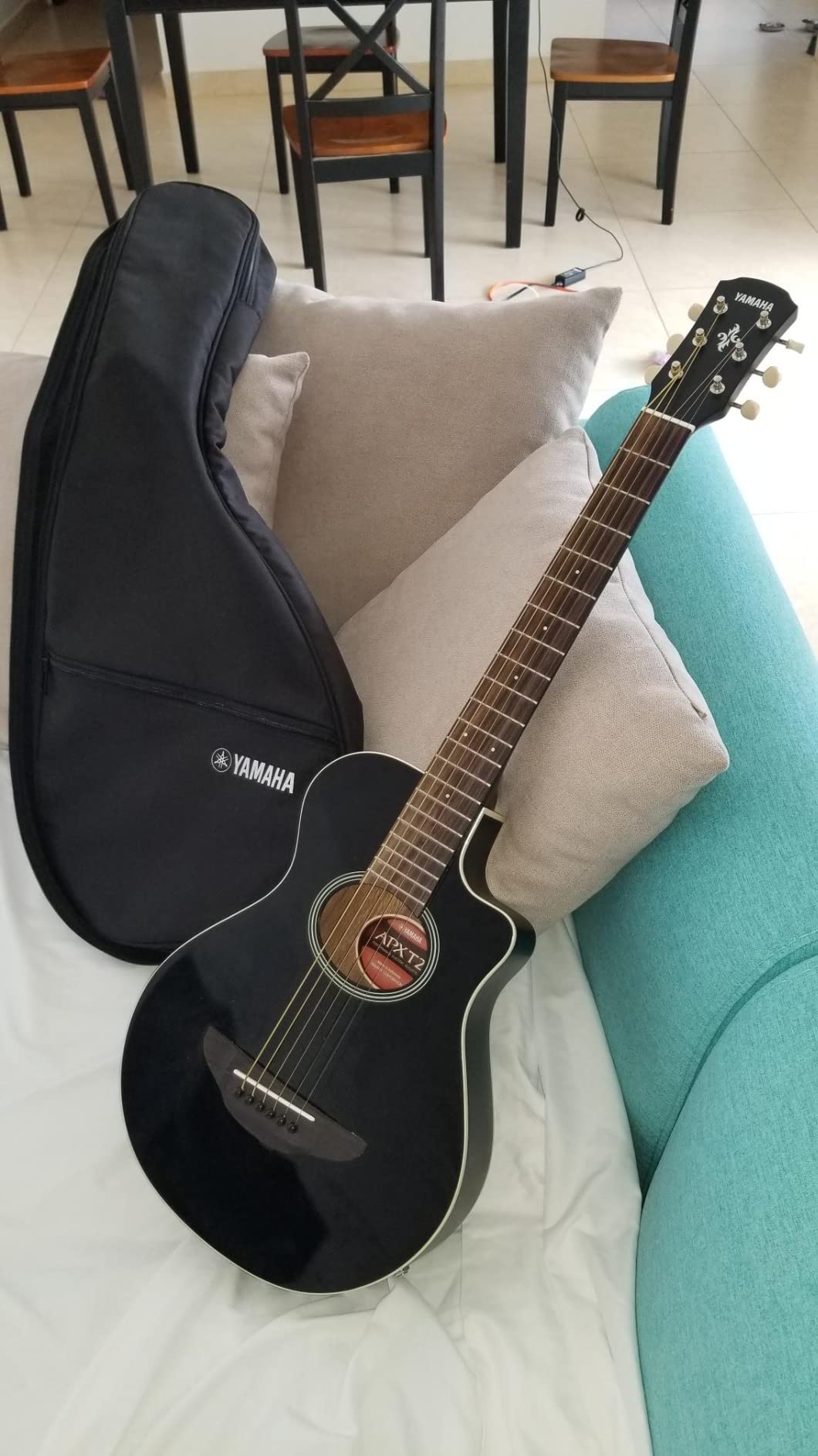 Yamaha APXT2 3/4-Size Acoustic-Electric Guitar - Black customer photo 1