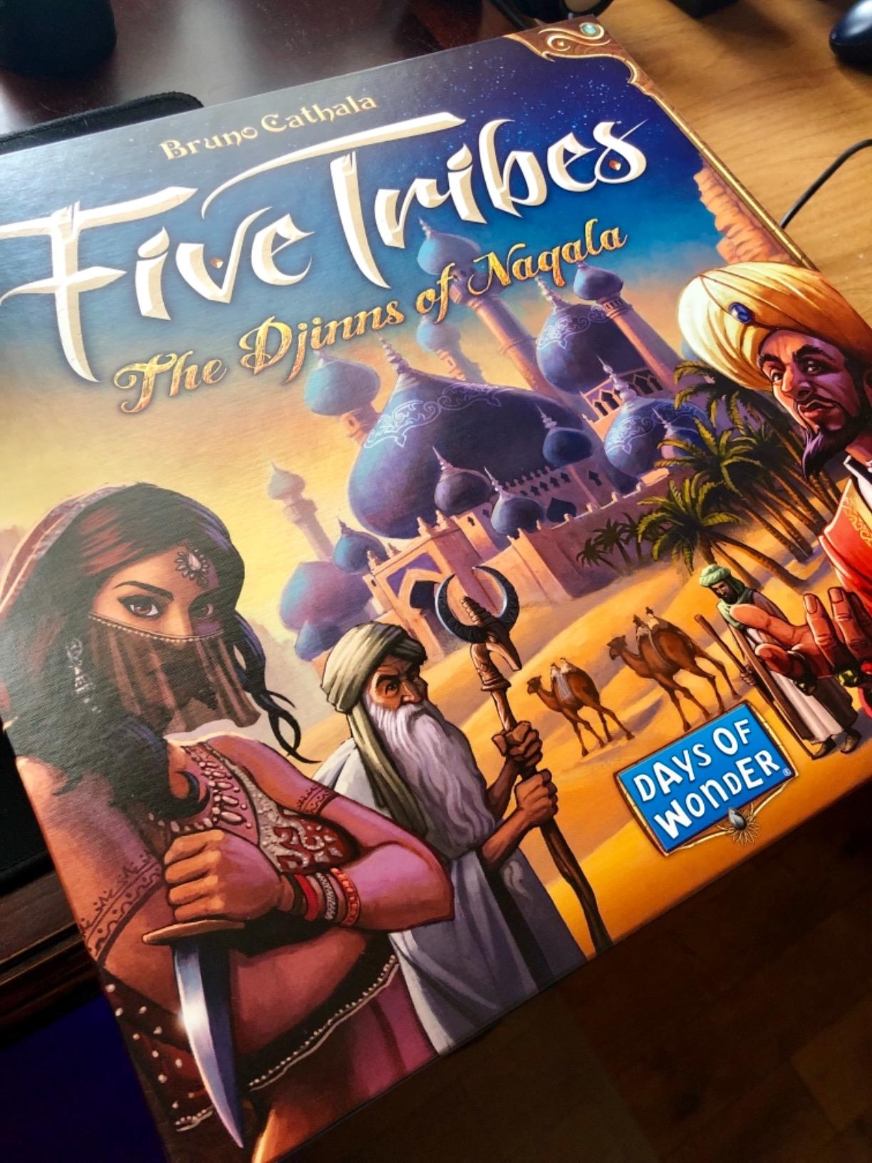 Five Tribes Board Game - Conquer the Sultanate of Naqala! Worker Placement Strategy Game for Kids & Adults, Ages 13+, 2-4 Players, 40-80 Minute Playtime, Made by Days of Wonder customer photo 1
