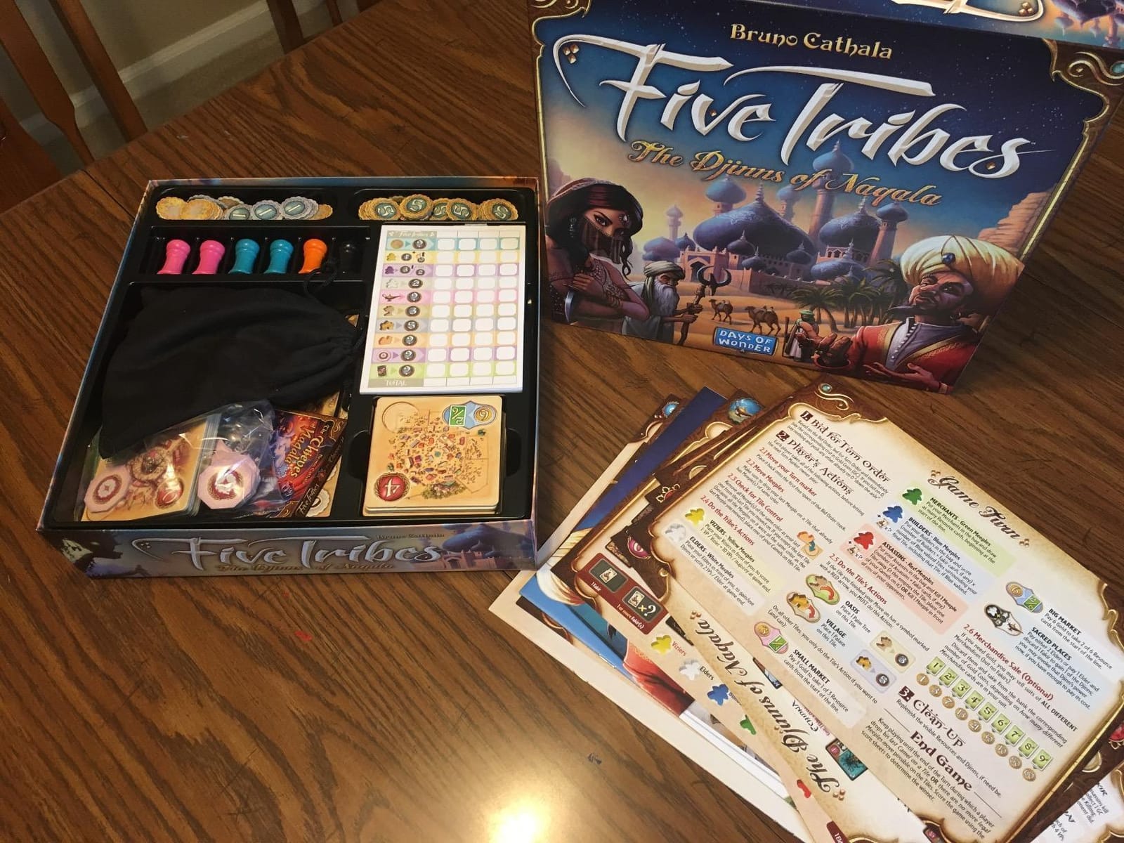 Five Tribes Board Game - Conquer the Sultanate of Naqala! Worker Placement Strategy Game for Kids & Adults, Ages 13+, 2-4 Players, 40-80 Minute Playtime, Made by Days of Wonder customer photo 2
