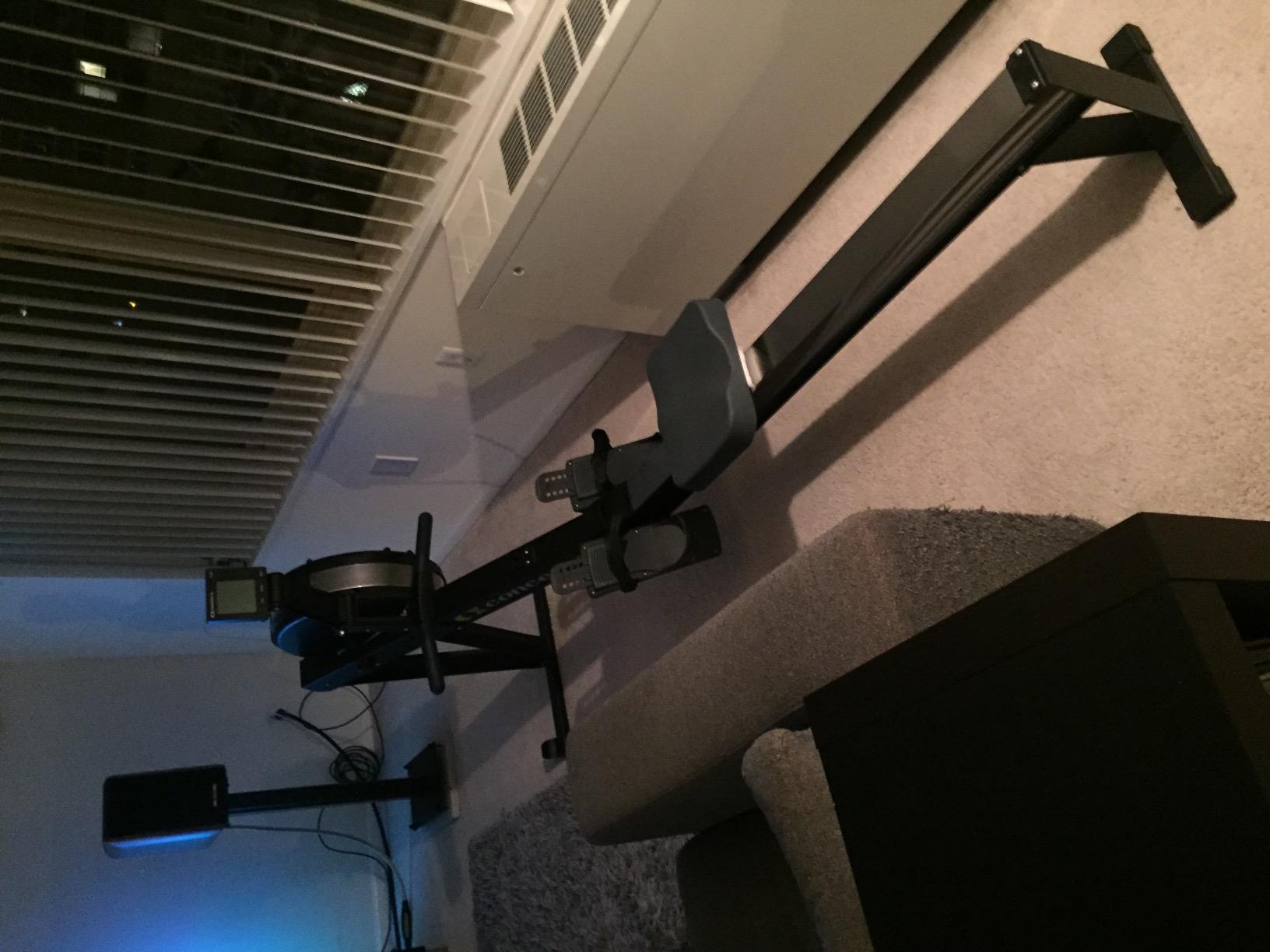 Concept2 RowErg Indoor Rowing Machine - PM5 Monitor, Device Holder, Adjustable Air Resistance, Easy Storage customer photo 1