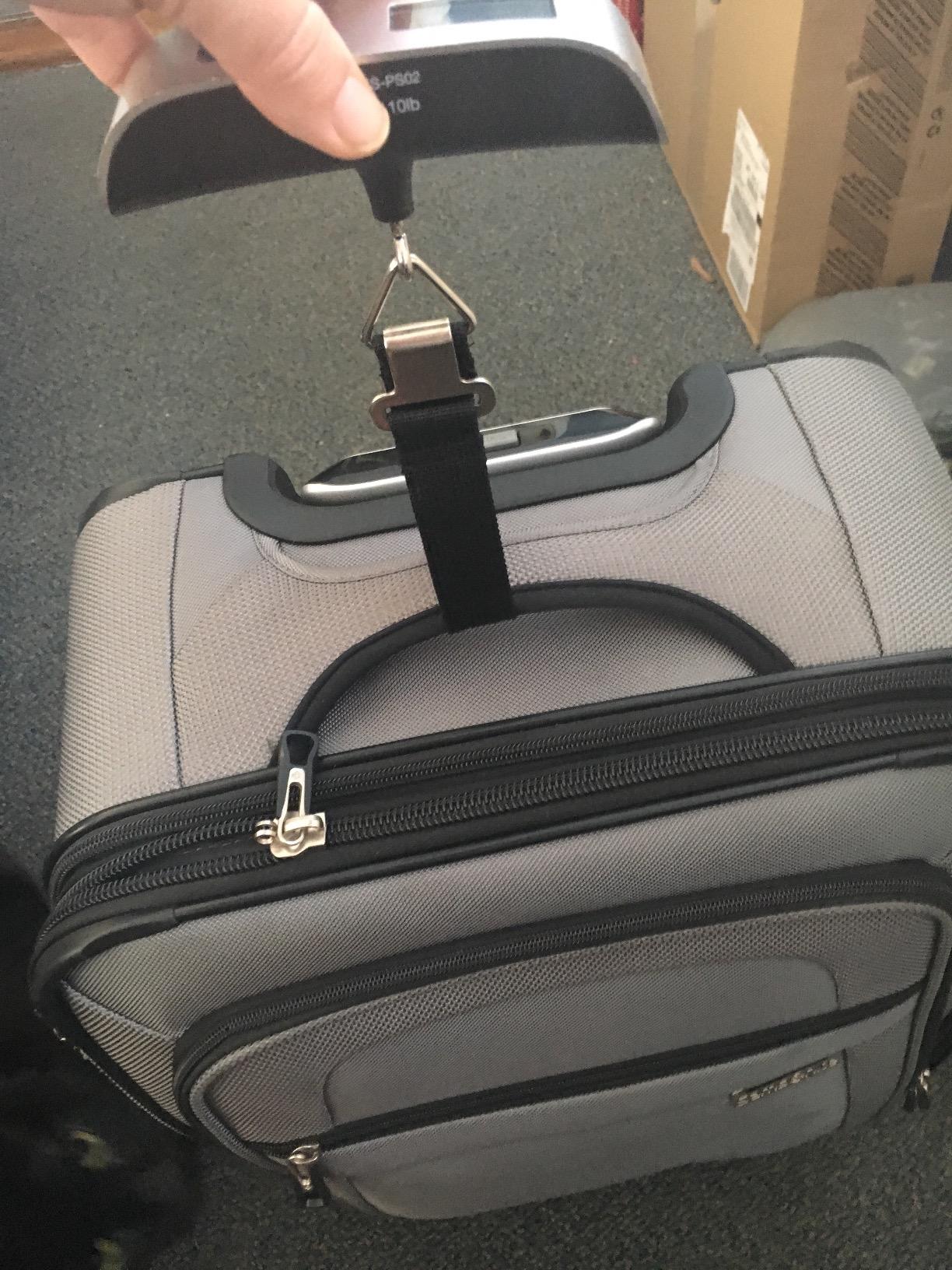 Luggage Scale Dr.meter Travel Essentials Luggage Weight Scale Backlight LCD customer photo 2