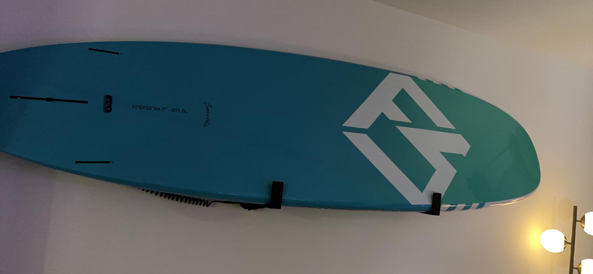 StoreYourBoard Paddle Board Wall Mount Rack, Felt Padded, Holds 50 lbs customer photo 1
