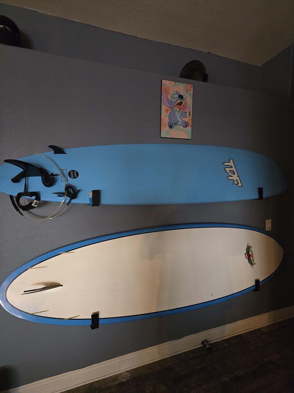 StoreYourBoard Paddle Board Wall Mount Rack, Felt Padded, Holds 50 lbs customer photo 2