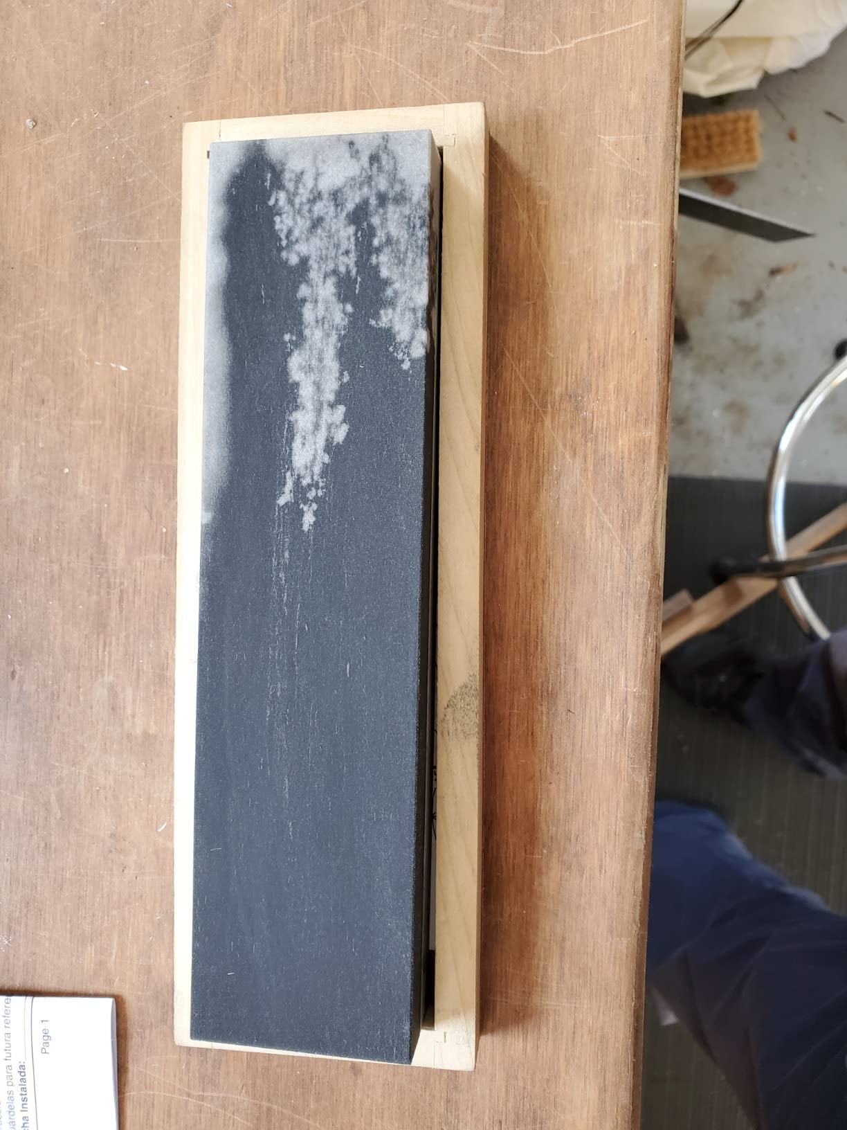 Genuine Arkansas Combination Soft (Medium) and Hard (Fine) Knife Sharpening Bench Stone Whetstone 8