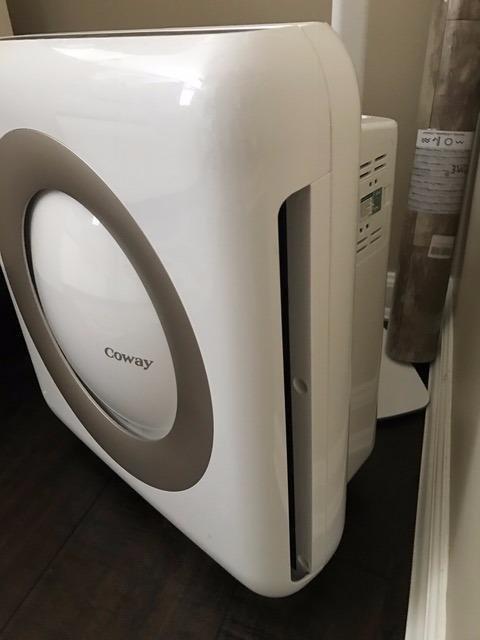COWAY Air Purifier for Home Up to 1,748ft², HEPA Filter for Smoke, Allergies, Pet Dander, Odor, Air Quality Monitor, Auto&Eco Mode, Timer, Filter Indicator, 3yr Warranty, Mighty AP-1512HH(W), White customer photo 2