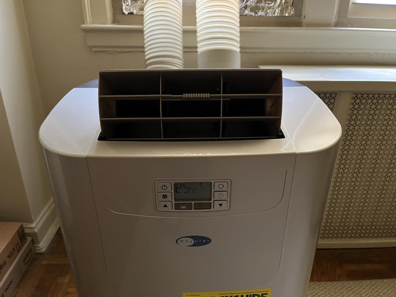 Whynter Portable Air Conditioner 12,000 BTU Dual Hose 400 Sq Ft ARC-122DS customer photo 1