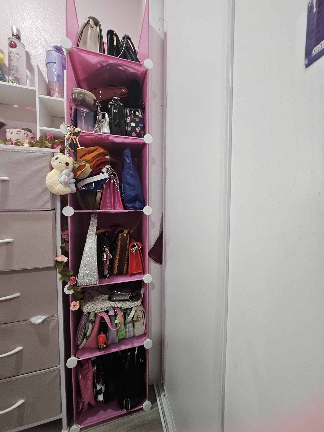 C&AHOME 6-Cube Storage Organizer Cube Shelf Closet Storage Bookcase, Black customer photo 2