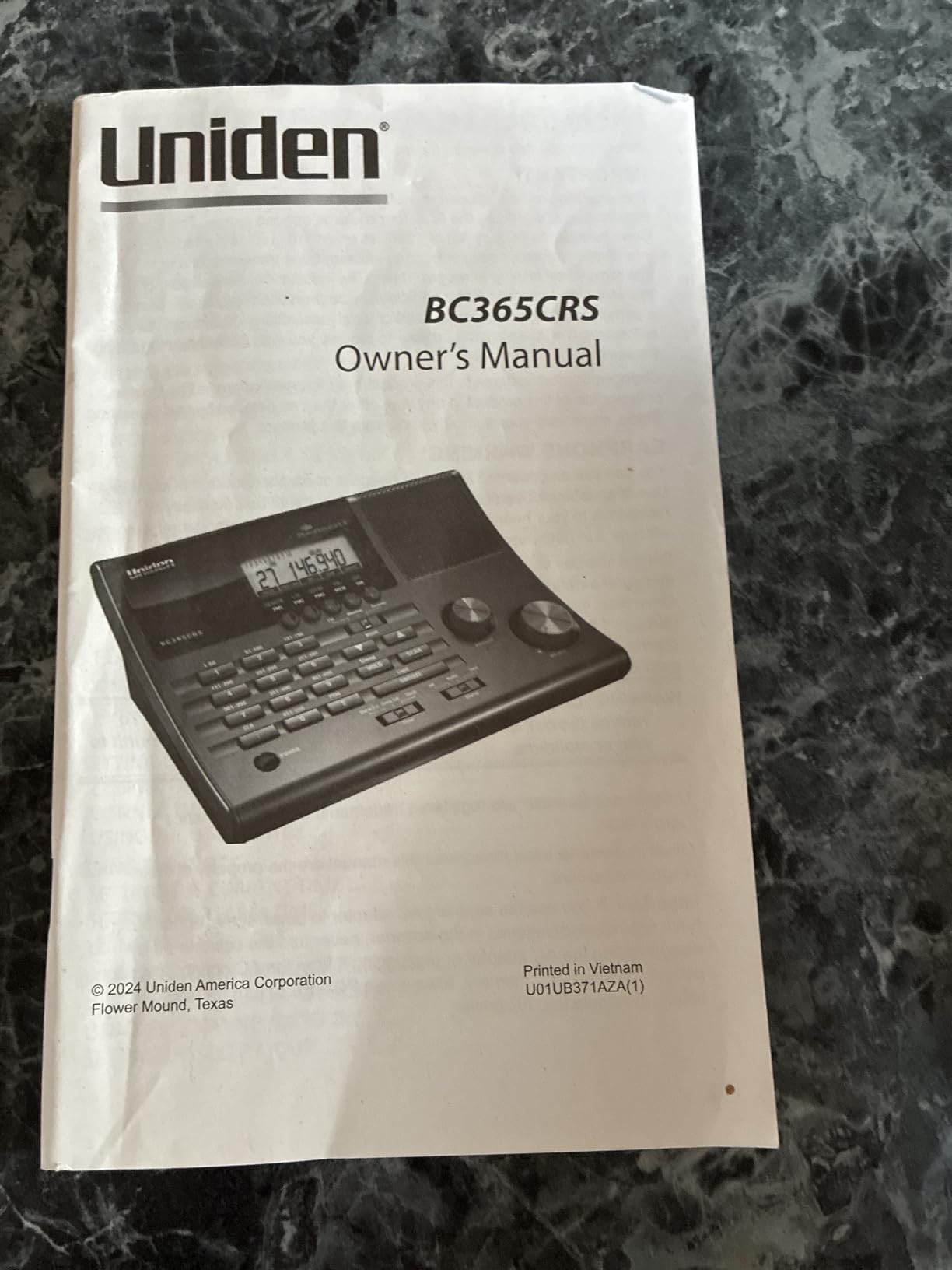 Uniden BC365CRS 500 Channel Scanner and Alarm Clock, Snooze, FM Radio, Weather Alerts, Search Bands used for Aviation, Railroad, Marine, Non-Digital Police/Fire/Public Safety transmissions and more customer photo 1