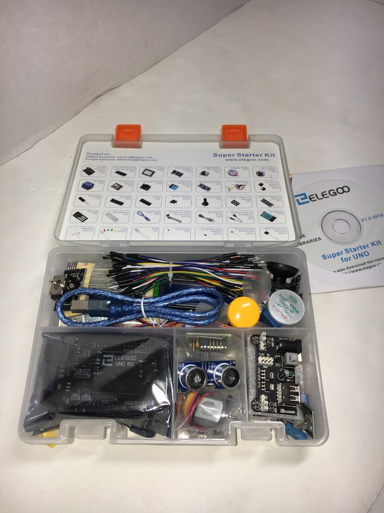 ELEGOO UNO R3 Project Super Starter Kit with PDF Tutorial for Beginners customer photo 1