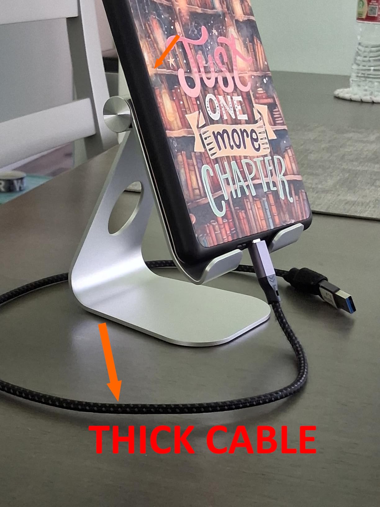 Lamicall iPad Stand Adjustable Tablet Holder, Sturdy Aluminum, Multi-Angle customer photo 1