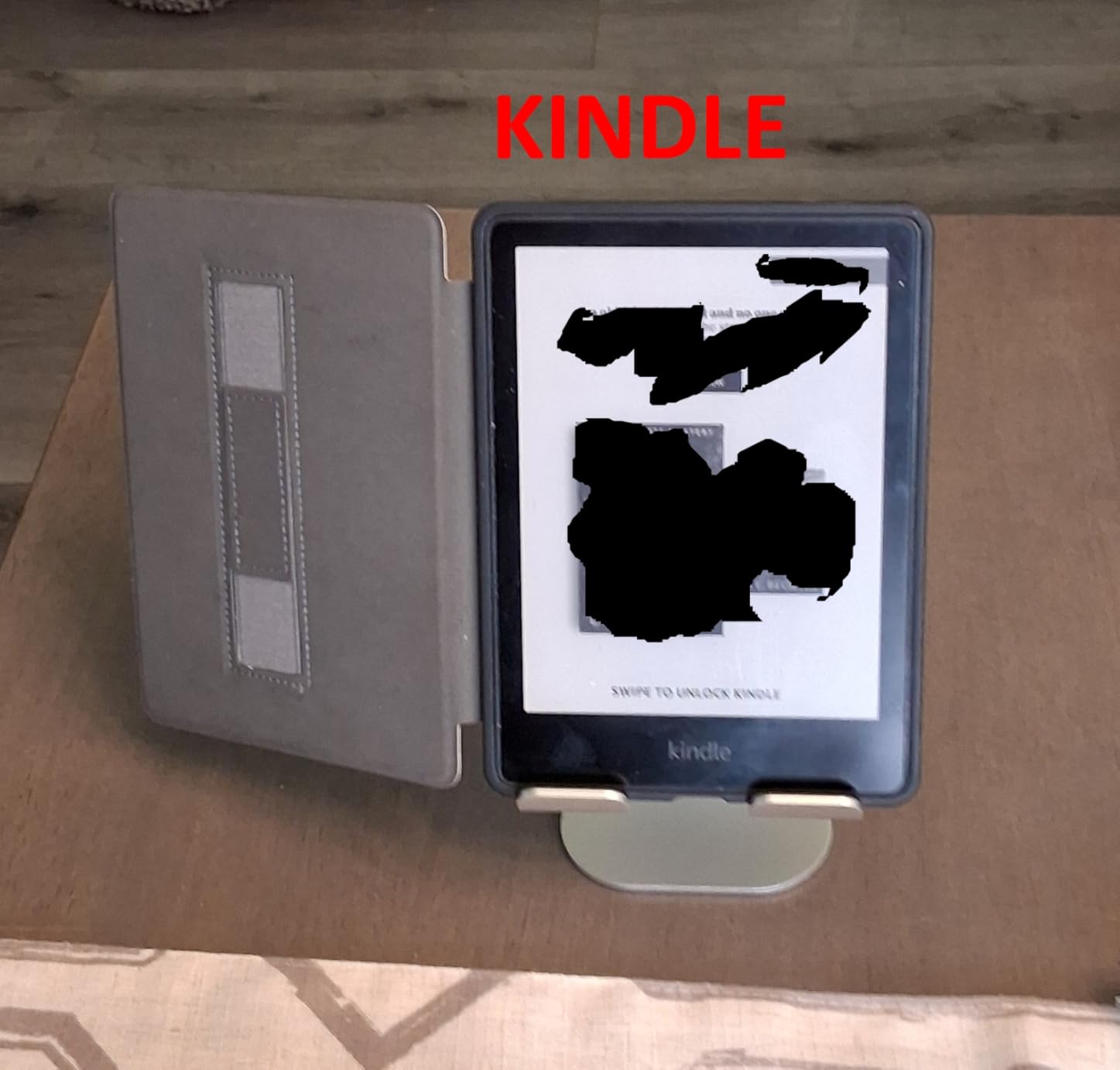 Lamicall iPad Stand Adjustable Tablet Holder, Sturdy Aluminum, Multi-Angle customer photo 2