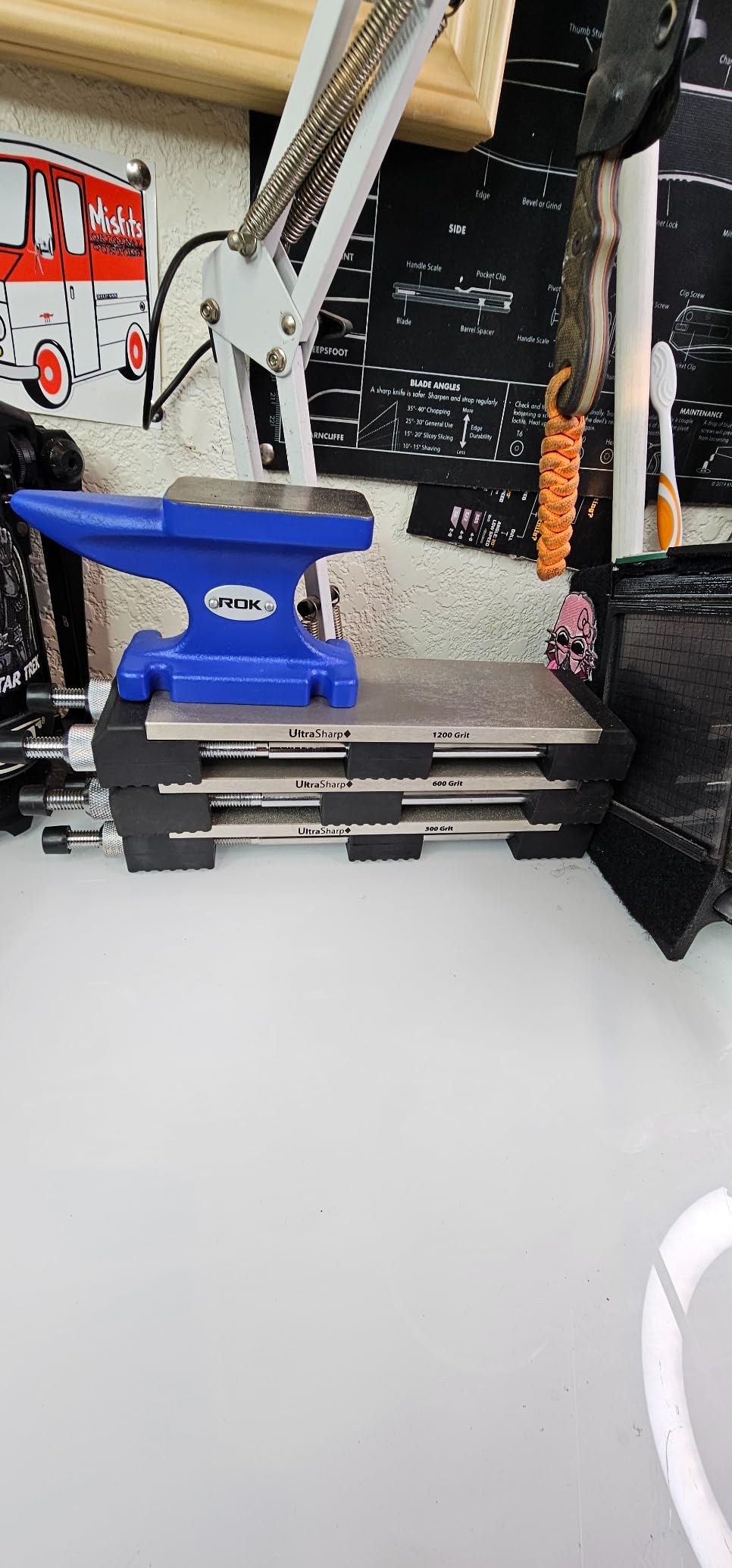 Ultra Sharp Diamond Sharpening Stone Set - 8 x 3 Coarse/Medium/Extra Fine customer photo 2