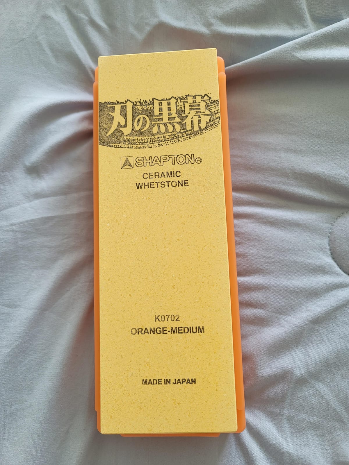 SHAPTON Ha No Kuromaku Ceramic Whetstone (E-set) Medium Grit (#1000) + Fine Grit (#5000, #8000) customer photo 2