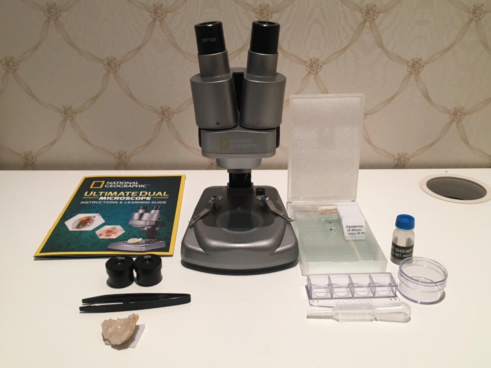 National Geographic Dual LED Microscope Science Kit for Kids Ages 8-12 customer photo 2