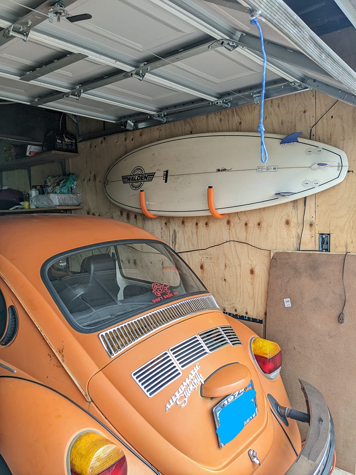 Metal Display Wall Rack Set for SUP Board, Surfboard, Wakeboard, Kiteboard, Snowboard, Longboards, Shortboard Storage Management. customer photo 1