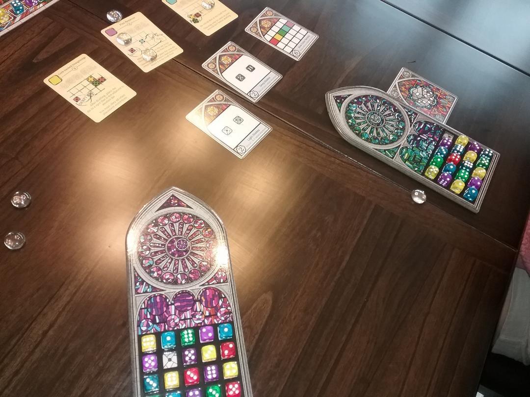 Sagrada Board Game | Family Game for Kids and Adults | Dice Drafting and Placement Strategy Game | Ages 10+ | 1 to 4 Players | by Floodgate Games customer photo 2