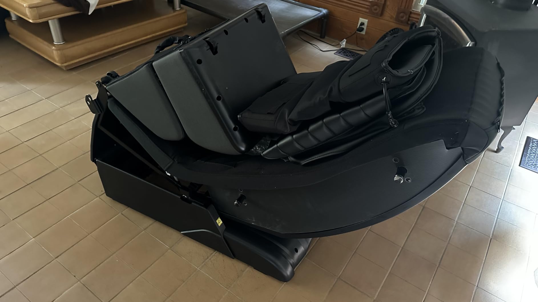 Real Relax SL-Track Full Body Massage Chair, Zero Gravity Recliner, Black customer photo 1