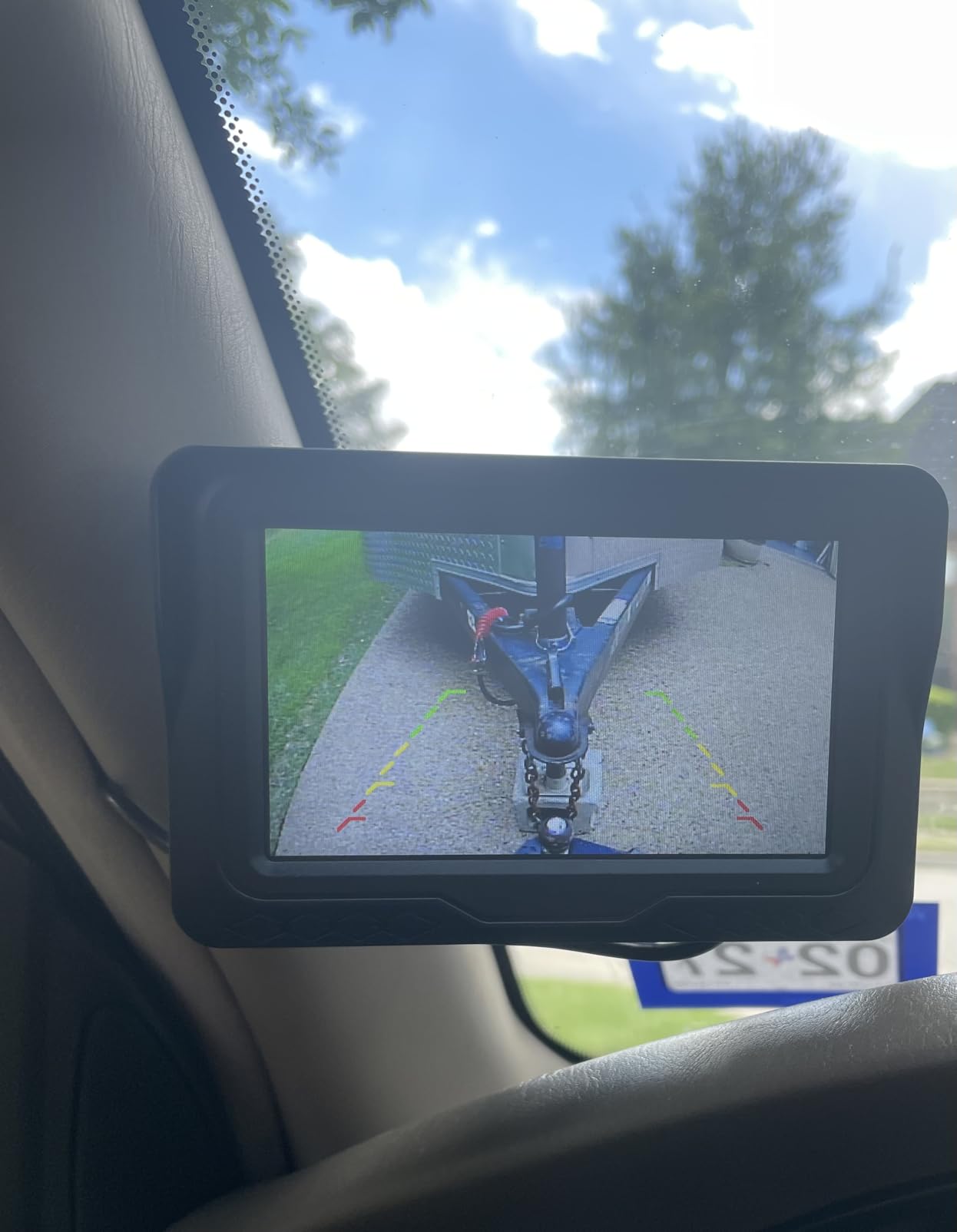 15-Minute Easy to Install Backup Camera: Plug-Play 15FT Clear Night Vision customer photo 2