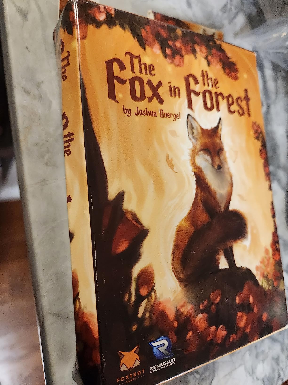 Renegade Game Studios Fox in the Forest ,2 Player Card Games, Trick-Taking Strategy Game for Adults, Compact Travel Board Game, 30 min customer photo 1