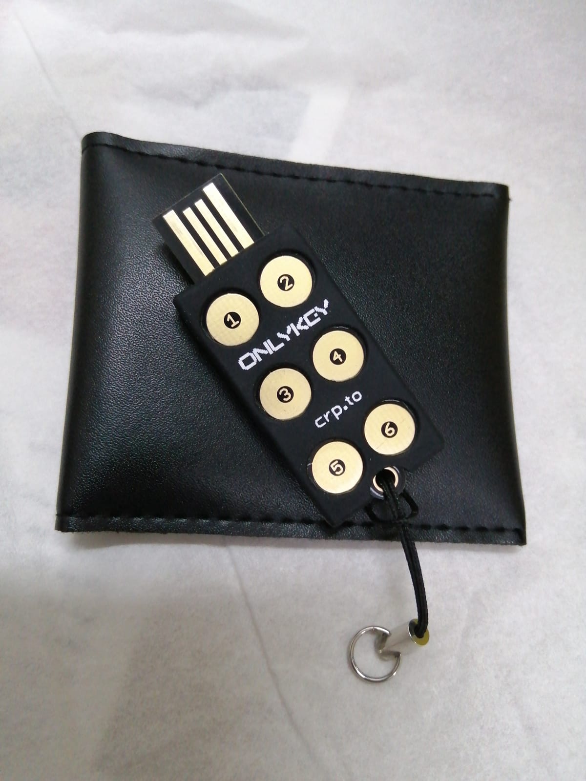 OnlyKey FIDO2 / U2F Security Key and Hardware Password Manager | Universal Two Factor Authentication | Portable Professional Grade Encryption | PGP/SSH/Yubikey OTP | Windows/Linux/Mac OS/Android customer photo 1