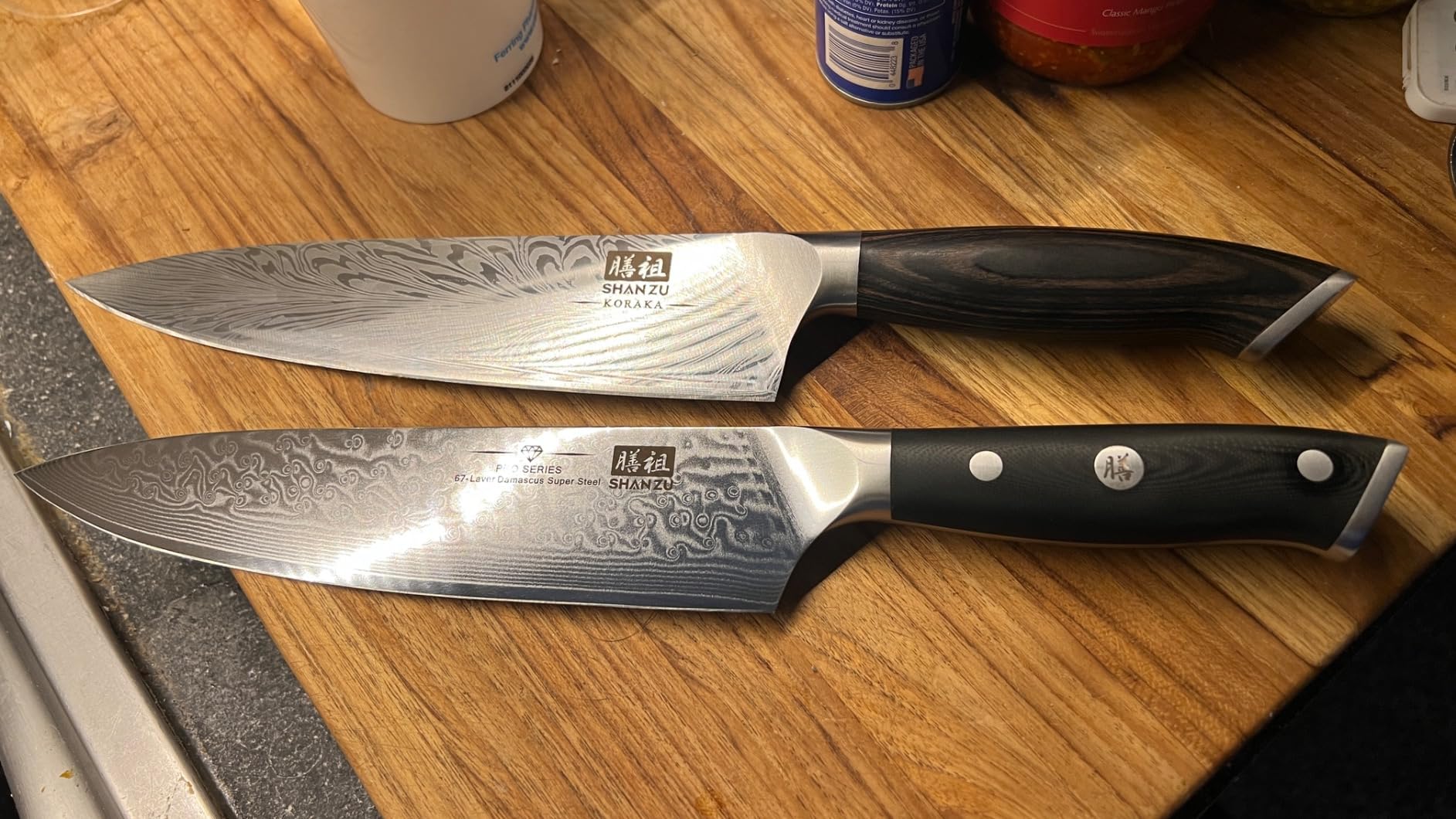 SHAN ZU Chef Knife 8 Inch Japanese Steel Damascus Kitchen Knife customer photo 2