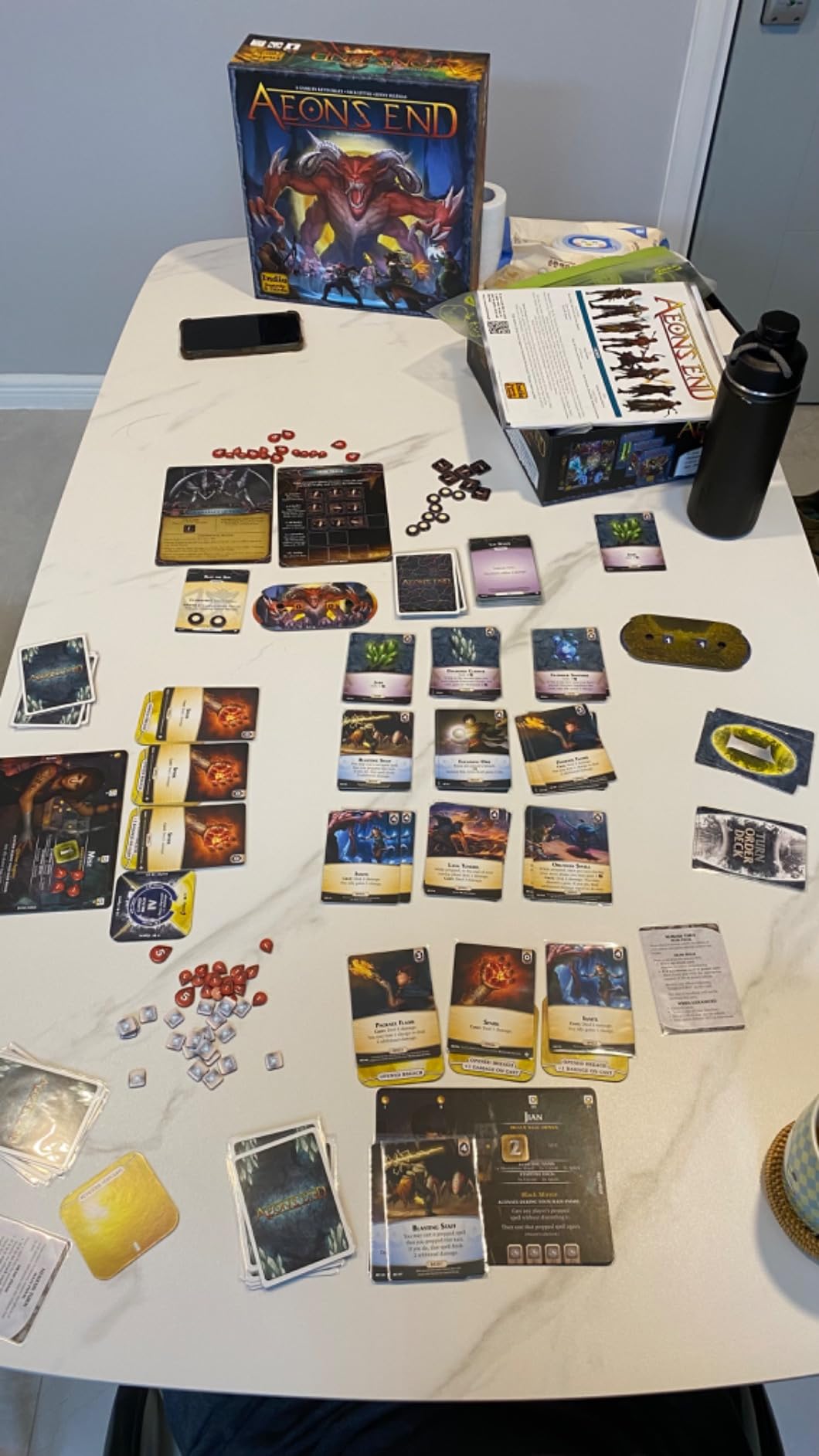 Aeon's End 2e, Cooperative Deck Building Card Game for Game Night, 1 customer photo 1