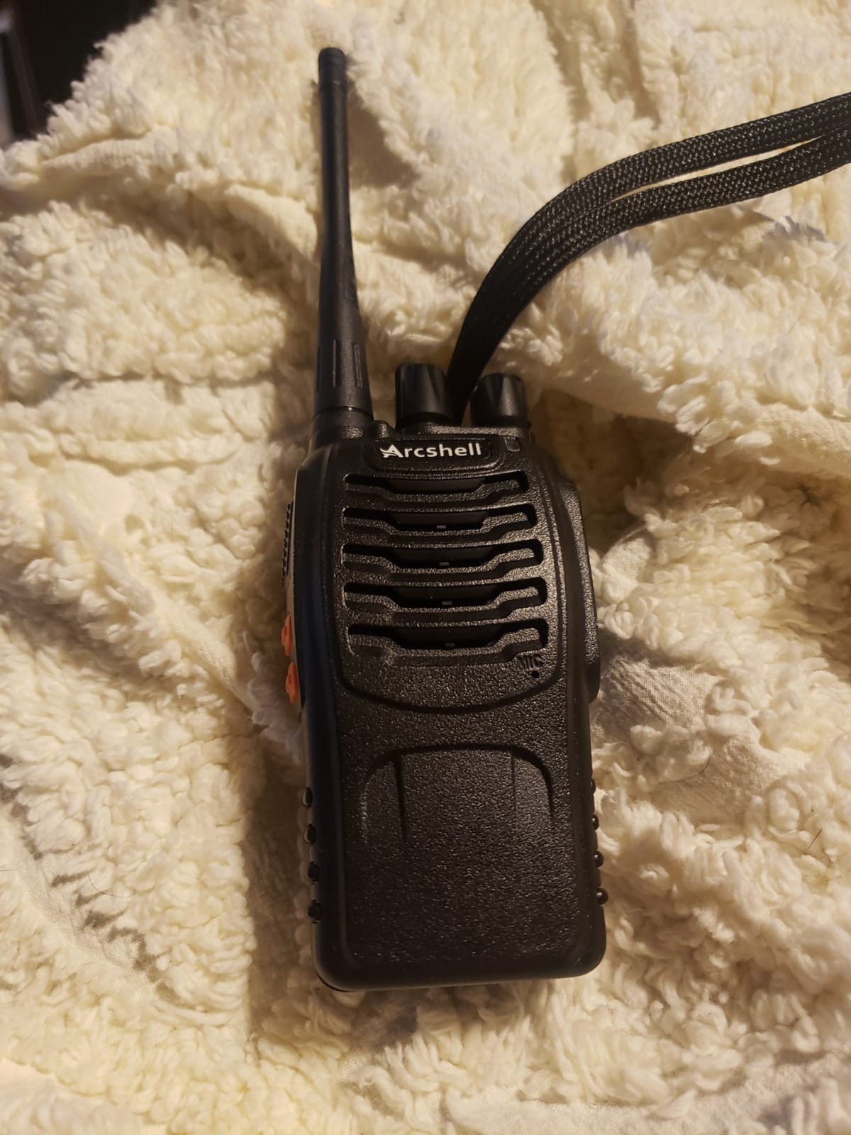 Rechargeable Long Range Two-Way Radios with Earpiece 2 Pack Arcshell AR-5 Walkie Talkies Li-ion Battery and Charger Included customer photo 2