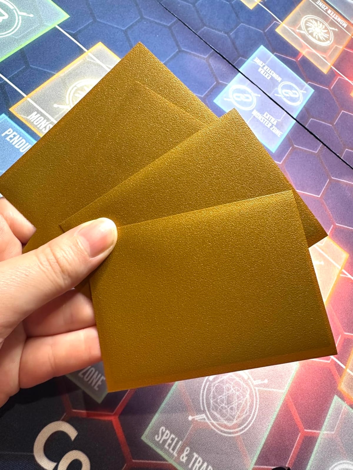 TitanShield Premium Card Sleeves | Compatible with Pokemon, One Piece, Lorcana, Flesh & Blood, & Magic The Gathering MTG | (150 Sleeves - Standard) (1, Clear, Standard | 66x91mm) customer photo 1