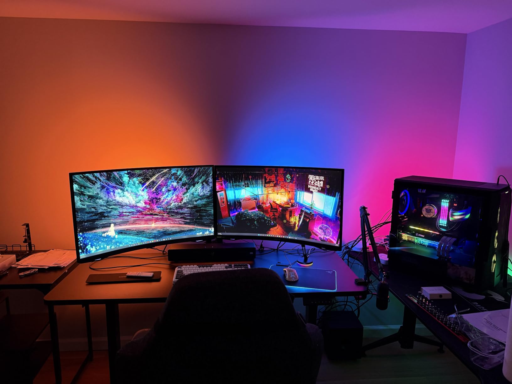 VIVO Black Dual Motor Electric Standing Desk Frame, DESK-V103E customer photo 1