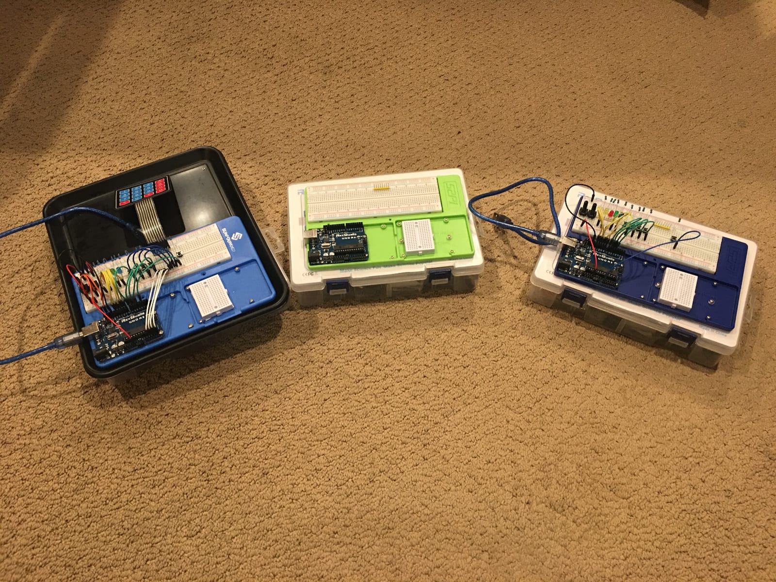 REXQualis Super Starter Kit Based on Arduino UNO R3 with Tutorial and Controller Board Compatible with Arduino IDE customer photo 1