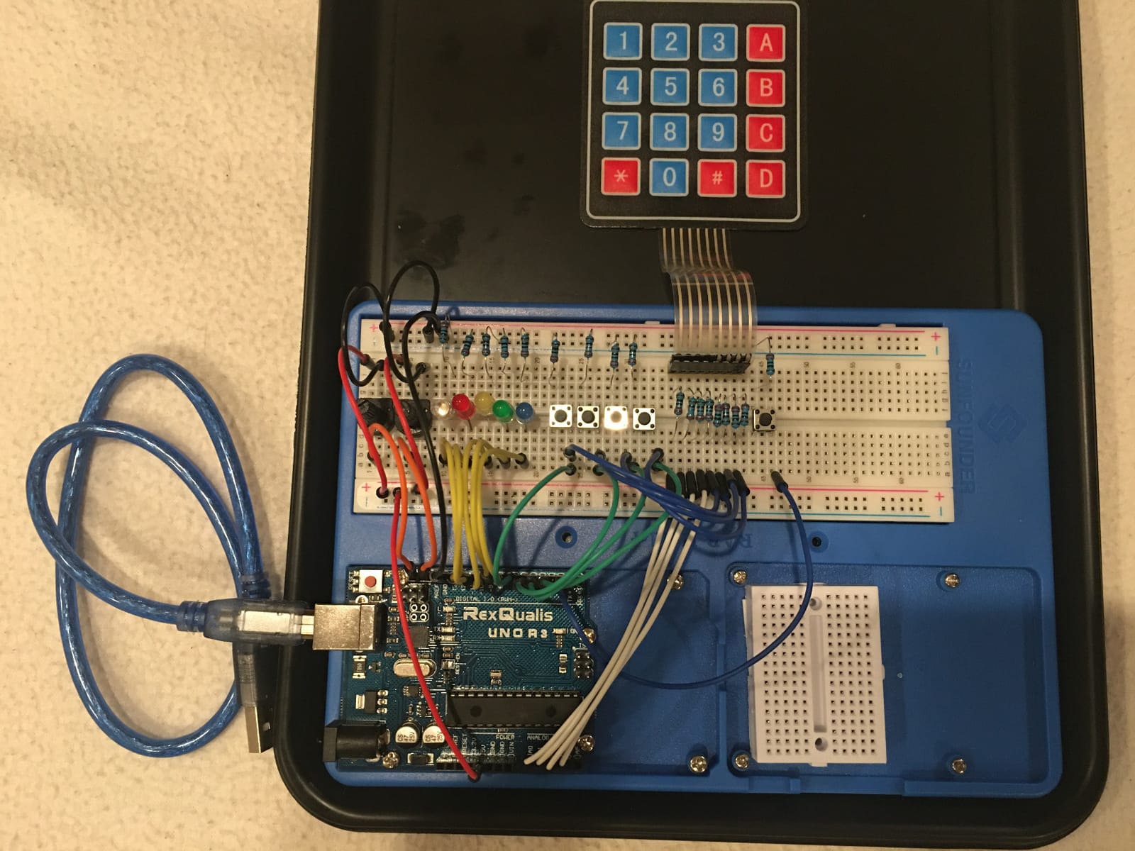 REXQualis Super Starter Kit Based on Arduino UNO R3 with Tutorial and Controller Board Compatible with Arduino IDE customer photo 2