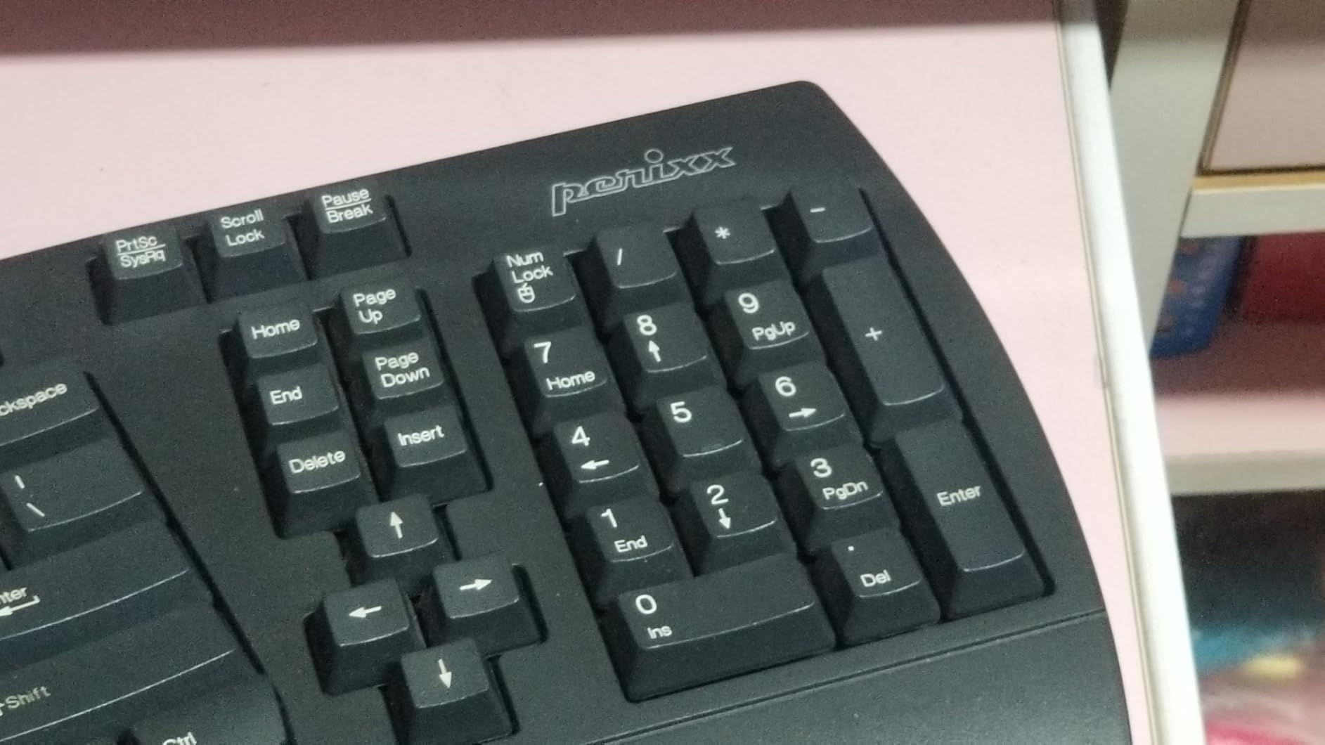 Perixx PERIBOARD-512B Wired Ergonomic Keyboard - Split Keyboard, Wrist Rest, Natural Typing - Wired USB Connectivity - US English - Black customer photo 1